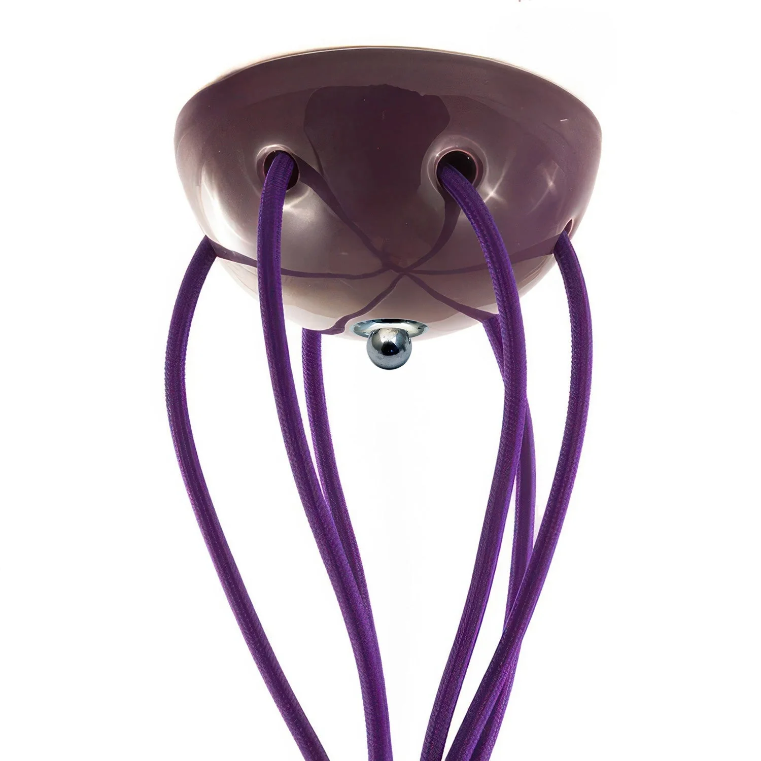 7-hole ceramic ceiling rose kit - Violet