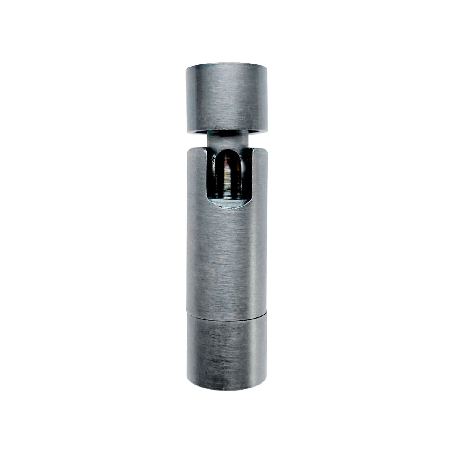 Adjustable metal joint - Satin titanium