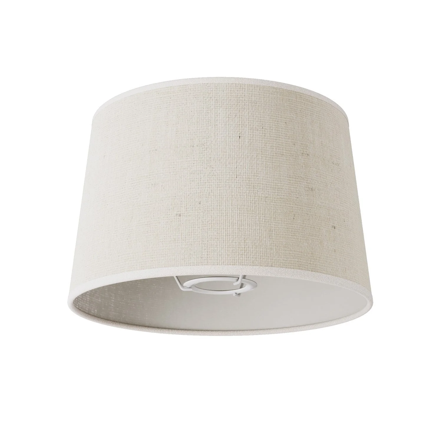 Athena Lampshade with E27 fitting for table or floor lamp - Made in Italy - Light Jute
