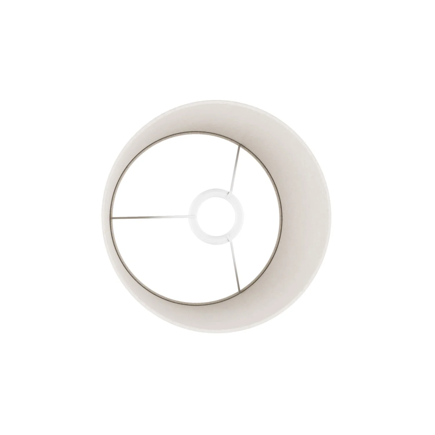 Athena Lampshade with E27 fitting for table or floor lamp - Made in Italy - Sand Wool - Image 3