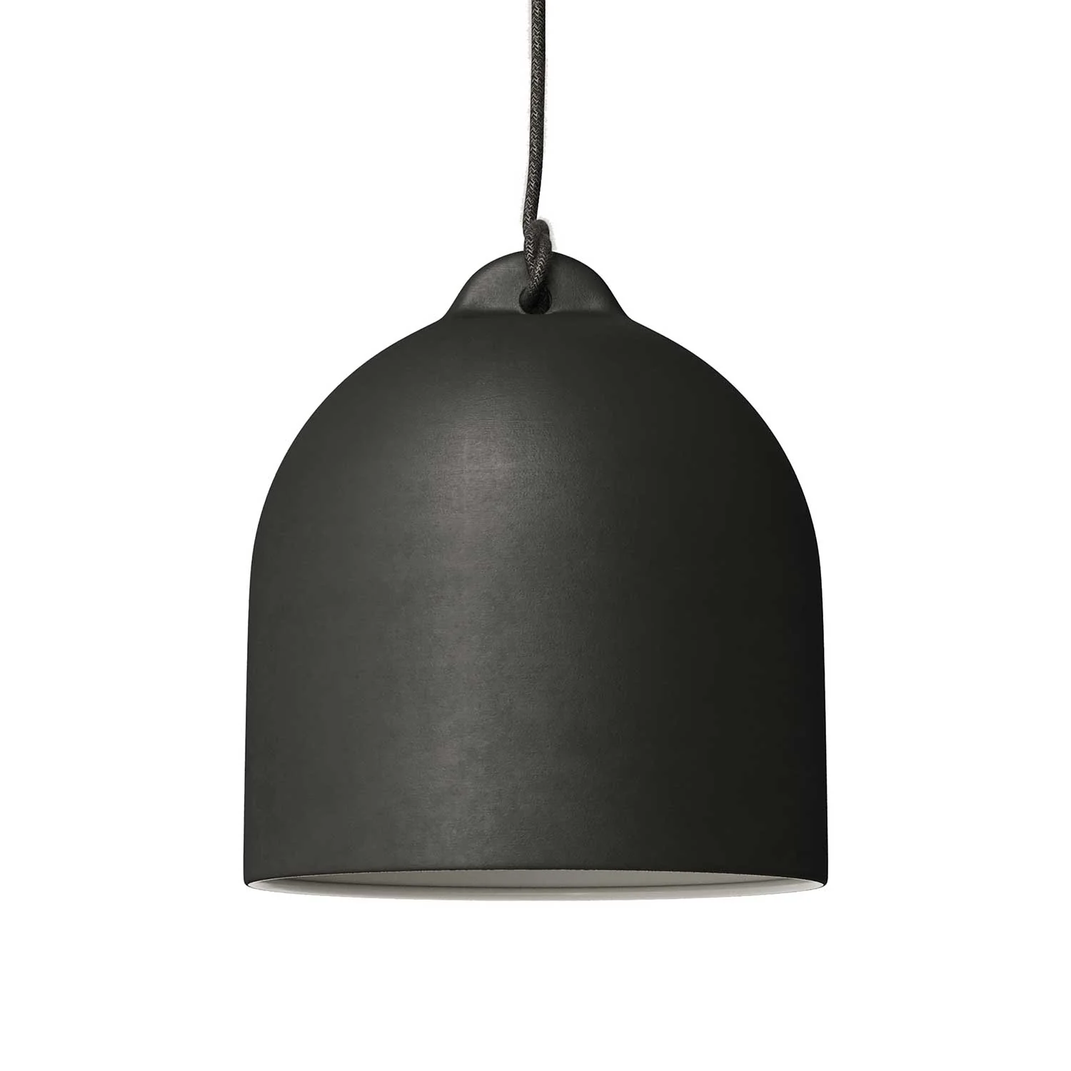 Bell, size M ceramic lampshade for pendant - Made in Italy - Blackboard