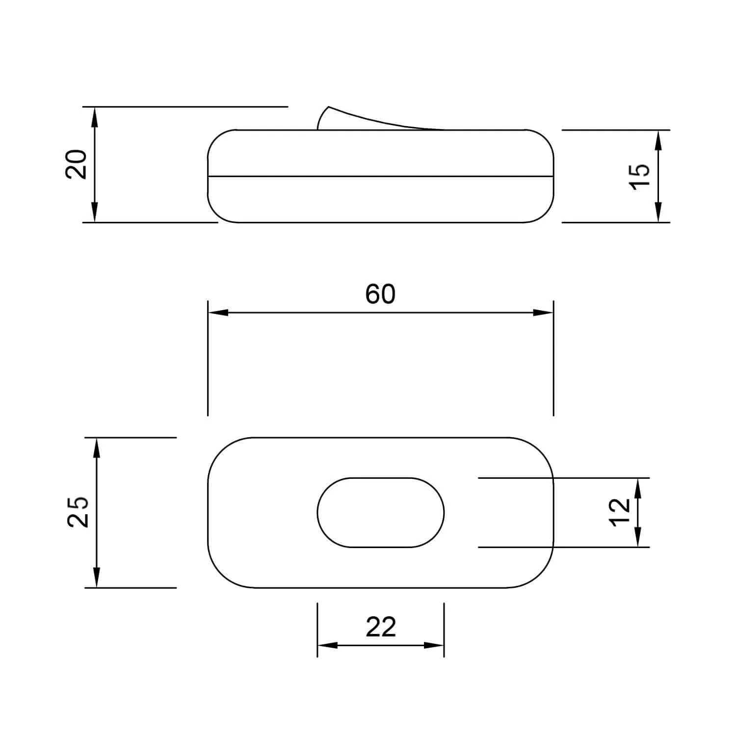 Bipolar in-line Switch - Transparent - Image 3