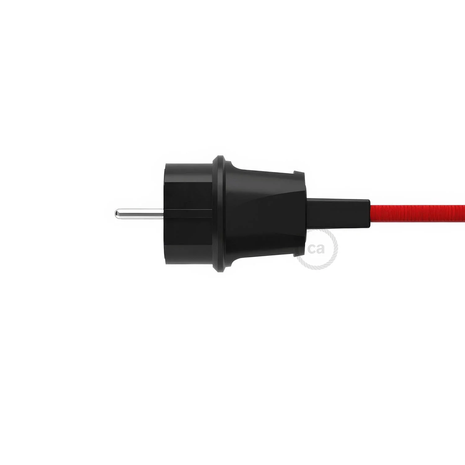 Black Franco-German plug for Lumet String lights System