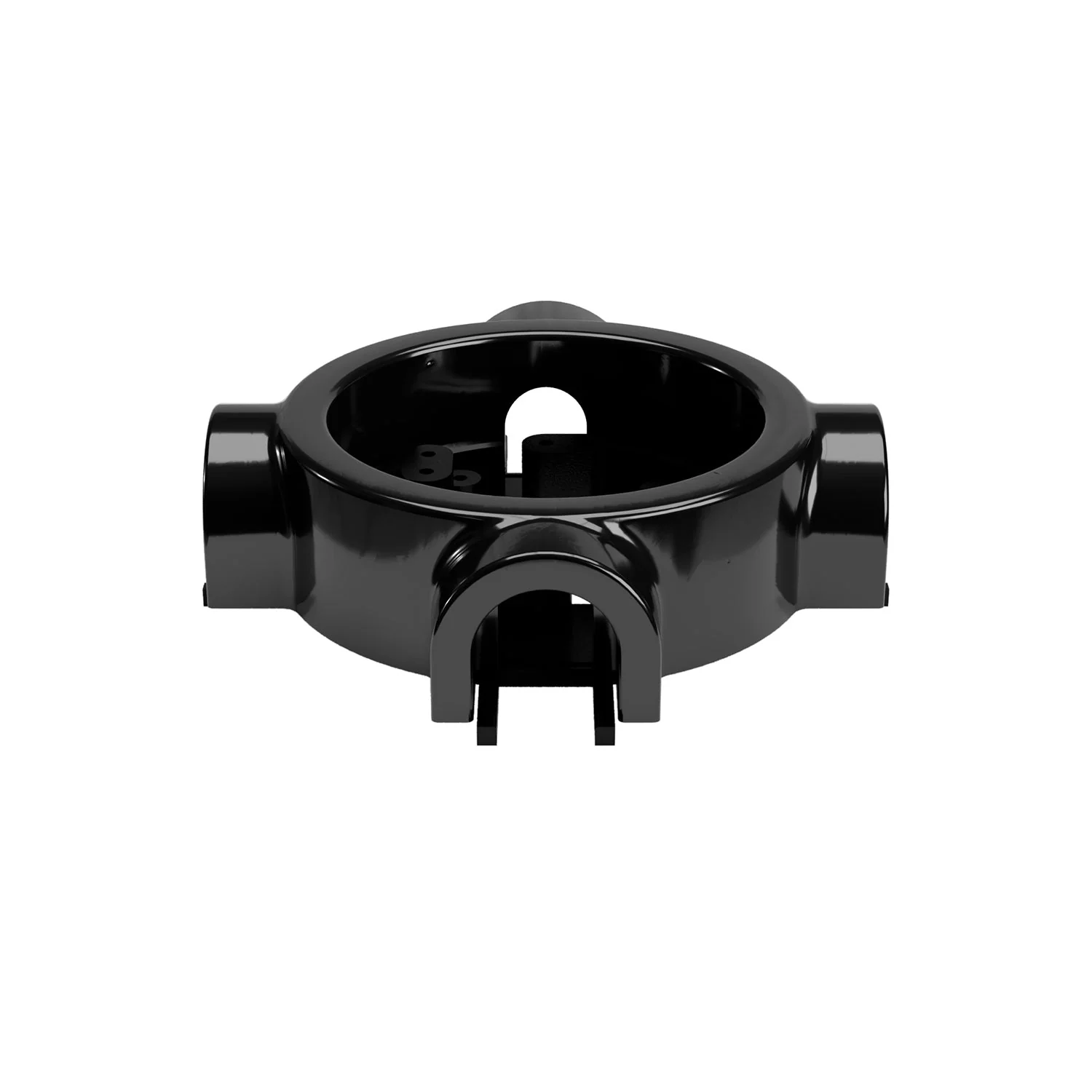 Black porcelain base for electric socket and switch/2-way switch compatible with Creative-Tubes - from 1 to 4 outputs - Image 29