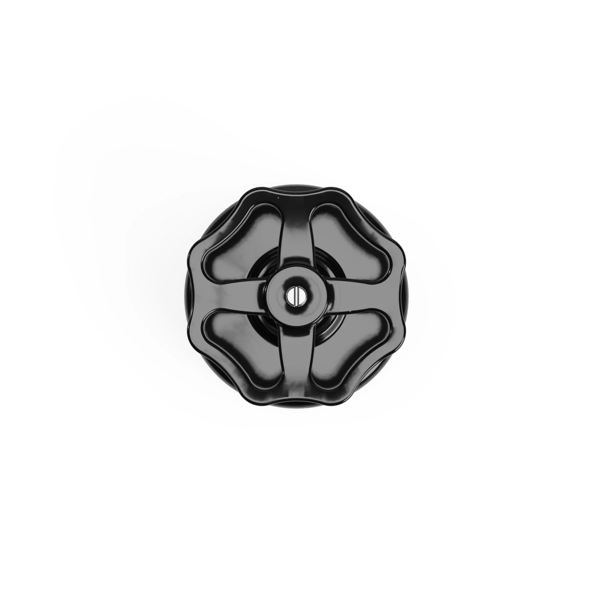 Switch/2-way switch in black porcelain with knob - Image 10