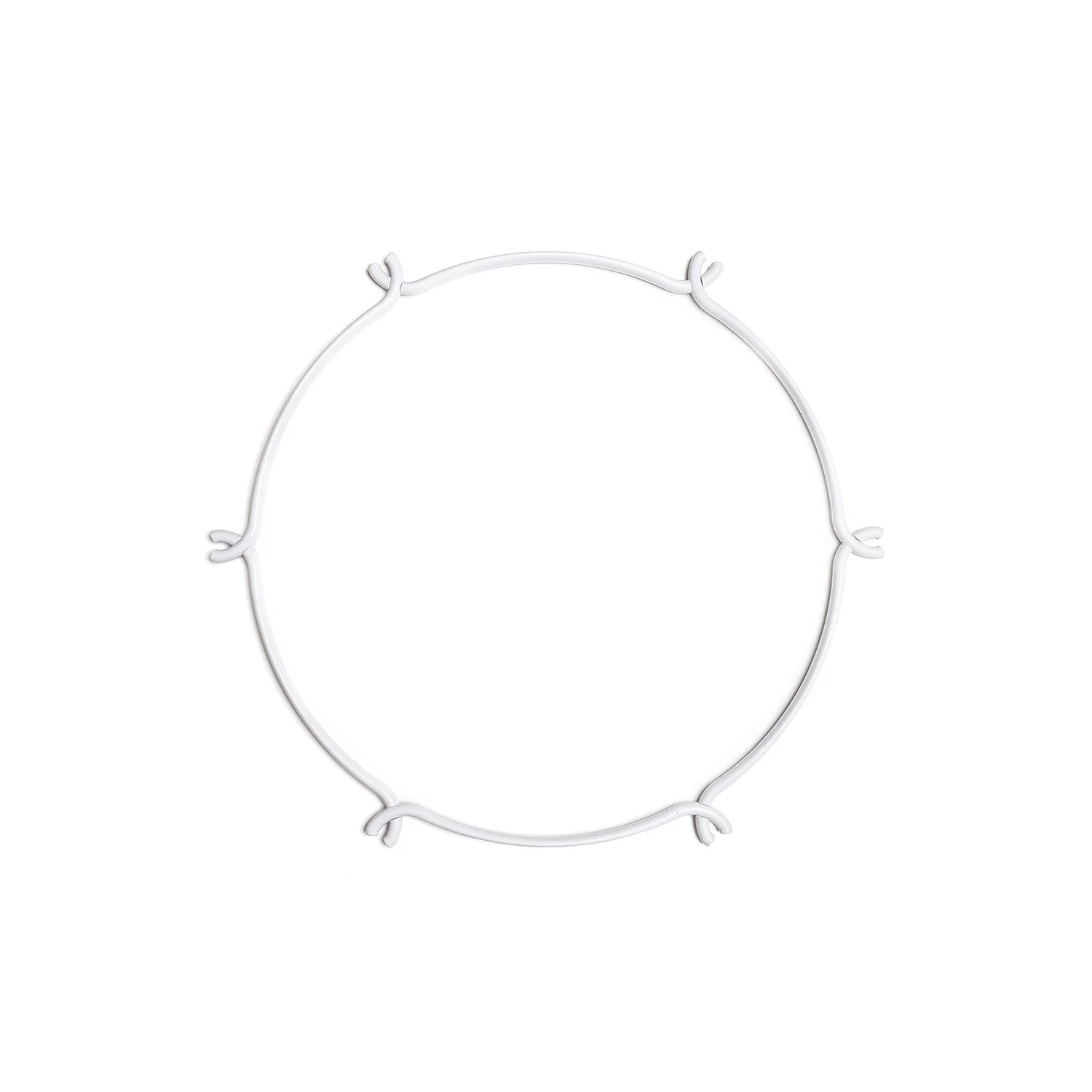 Cage Circle - Structure for chandeliers - White