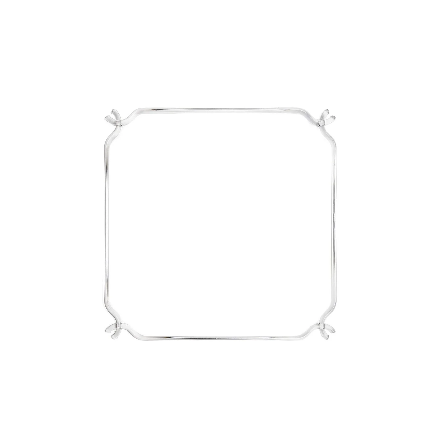 Cage Square - Structure for chandeliers - Transparent