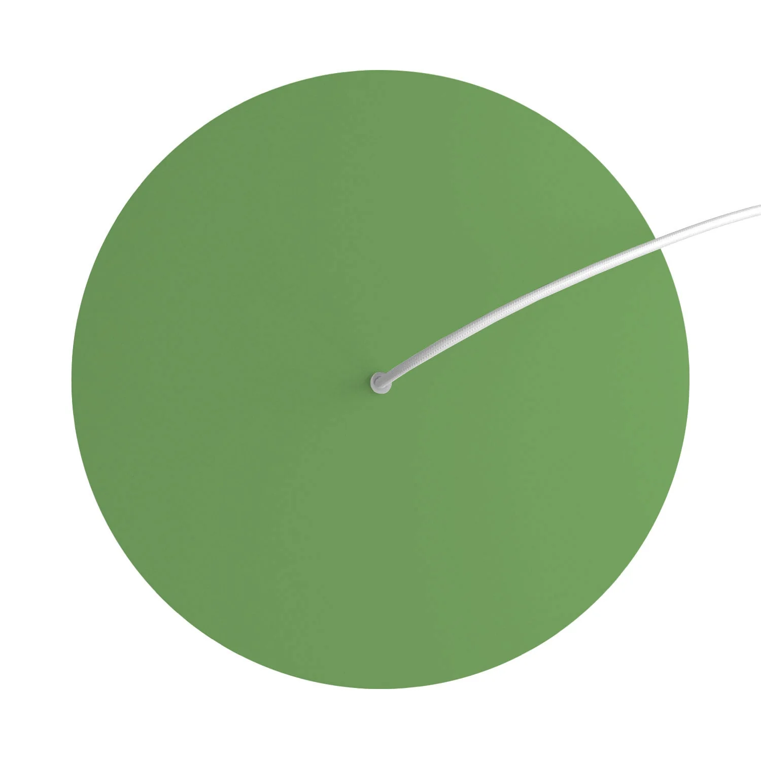 XXL Rose-One round ceiling rose, diameter 400 mm with 1 hole and 4 side holes - Meadow green - Image 2