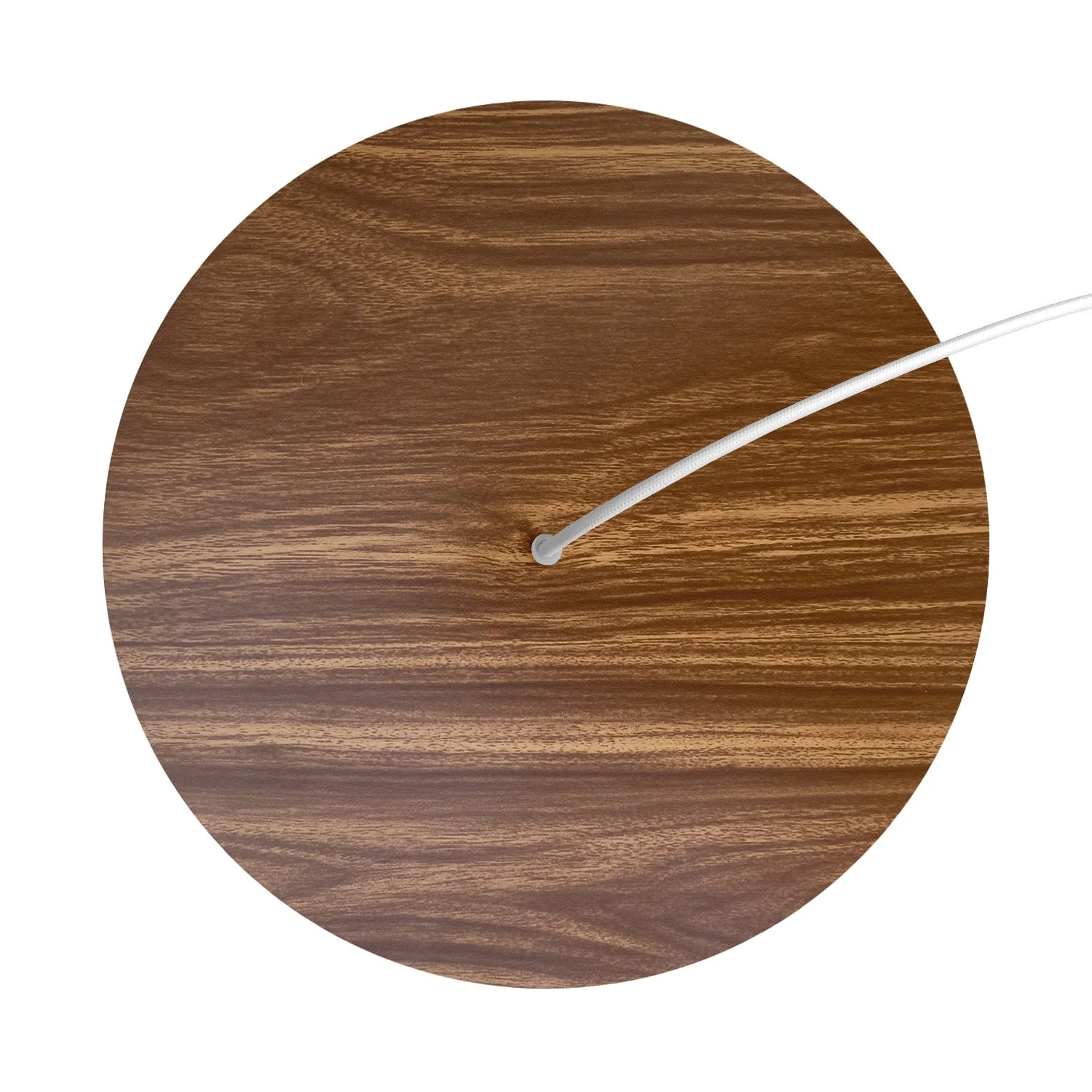XXL Rose-One round ceiling rose, diameter 400 mm with 1 hole and 4 side holes - Wood - Image 2