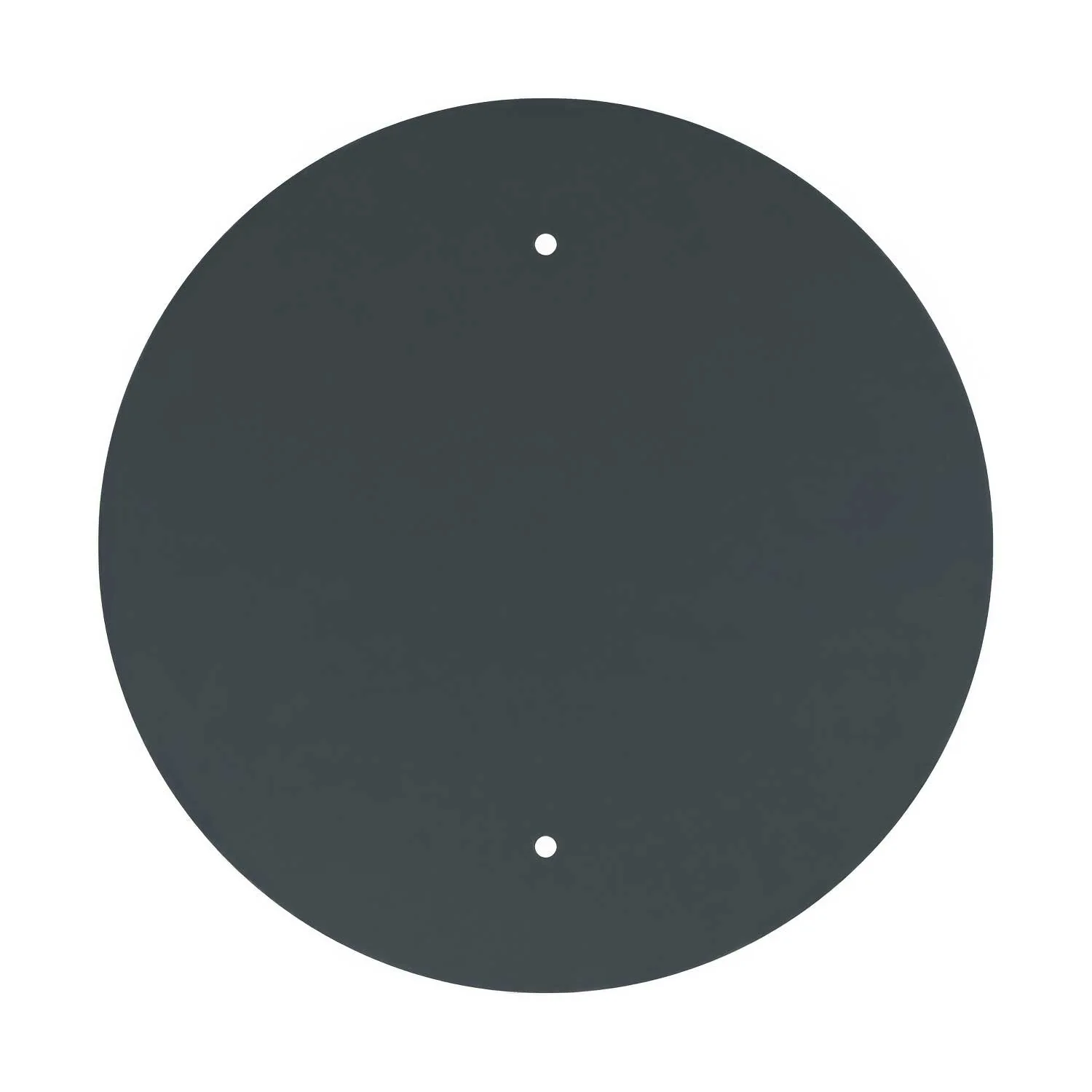 XXL Ceiling rose Rose-One round, diameter 400 mm with 2 holes and 4 side holes - Anthracite - Image 3
