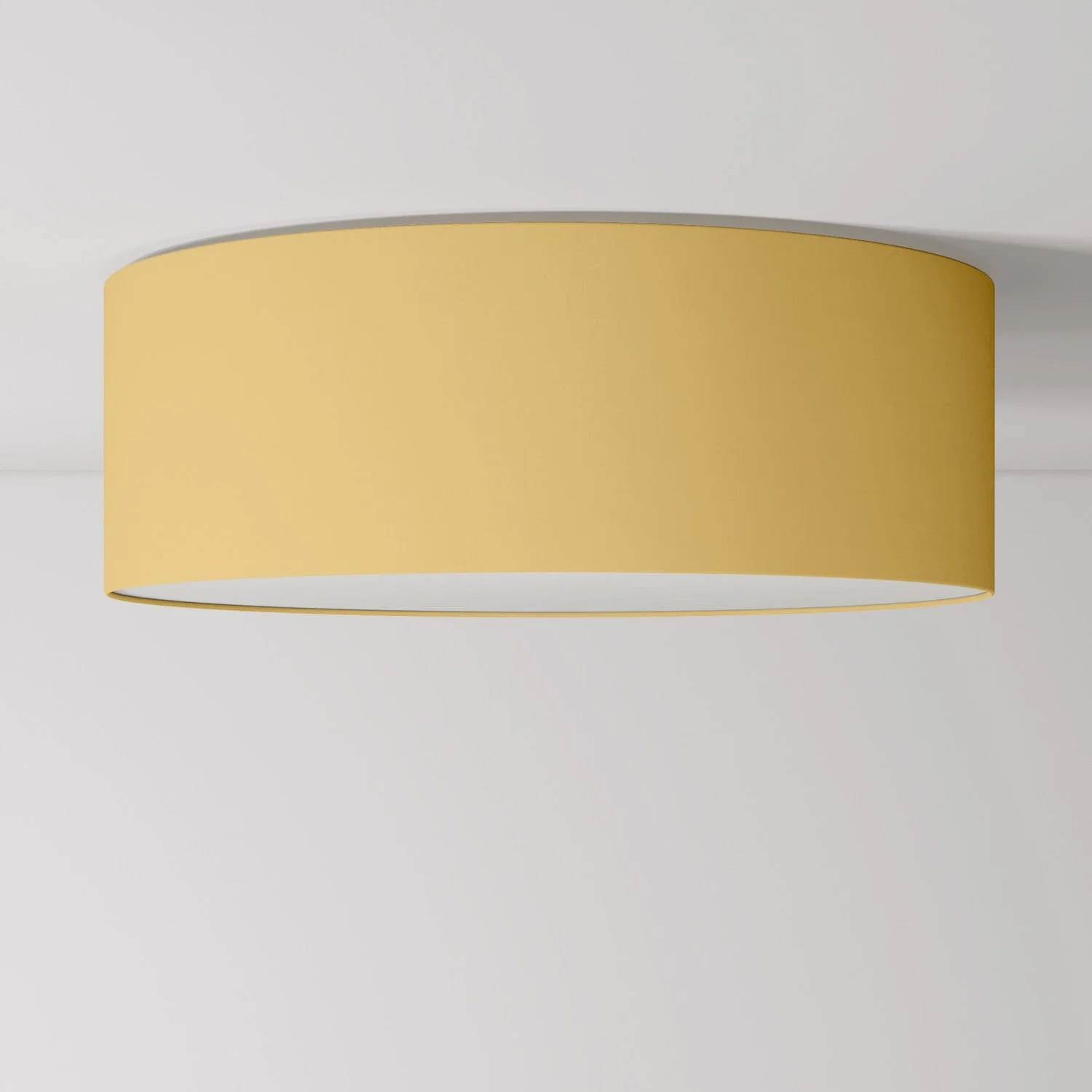 Large Fabric Ceiling Light - Made in Italy - Arenal Gold