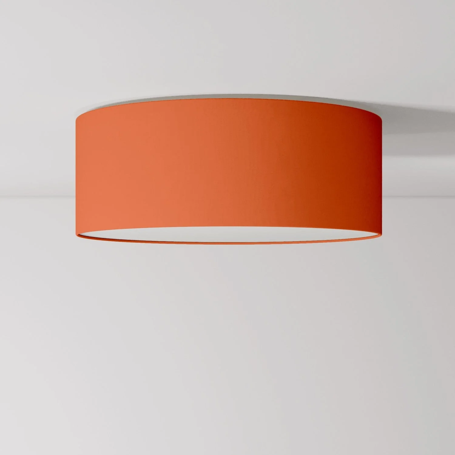 Medium Slim Fabric Ceiling Light - Made in Italy - Cinette Lobster