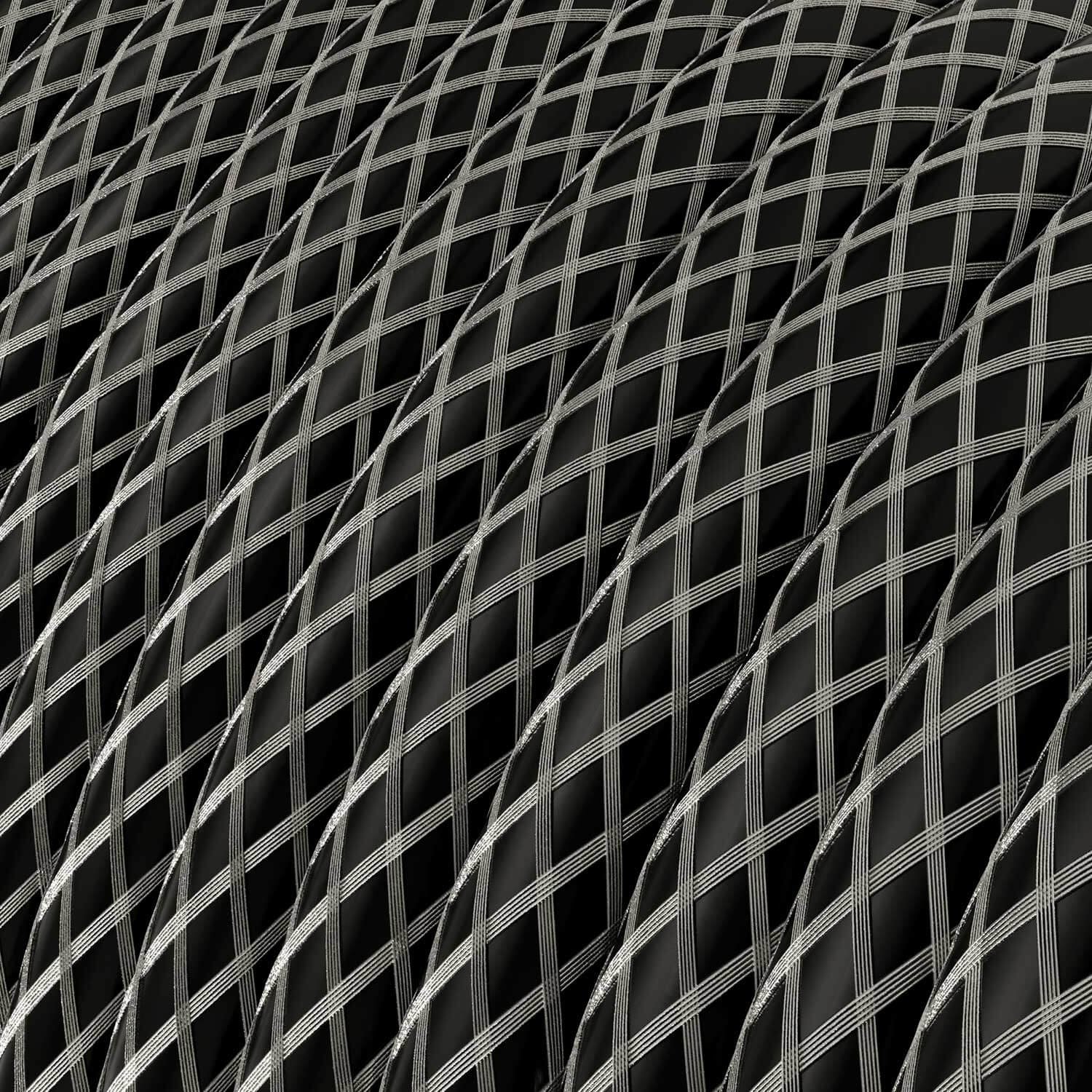 Electric cable in Black with tinned Copper braid - The Original Creative Cables, for your lighting projects - RR01 - Image 2