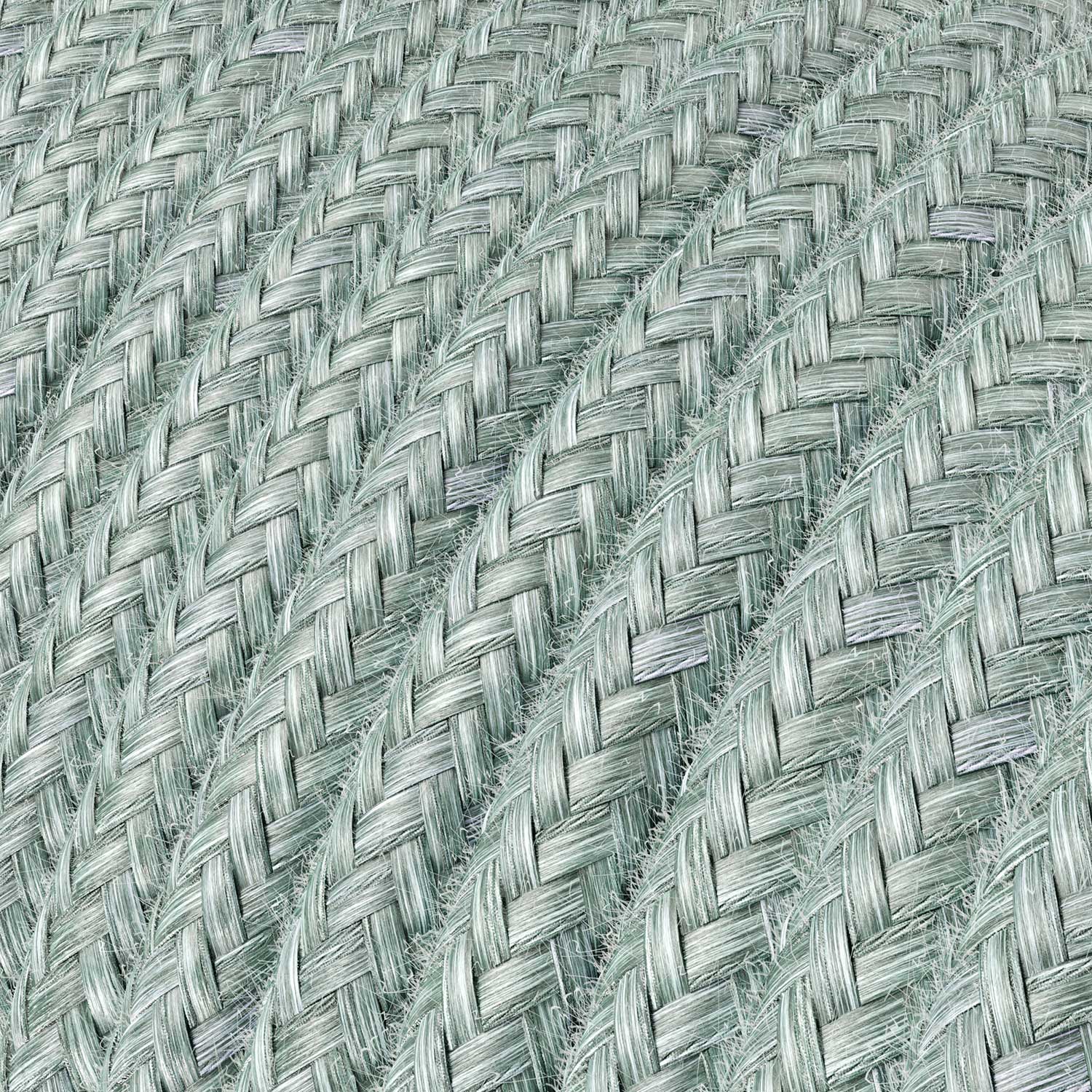 Cloth Covered Wire - Blue Haze Cotton RX12 - UL Listed - Image 2