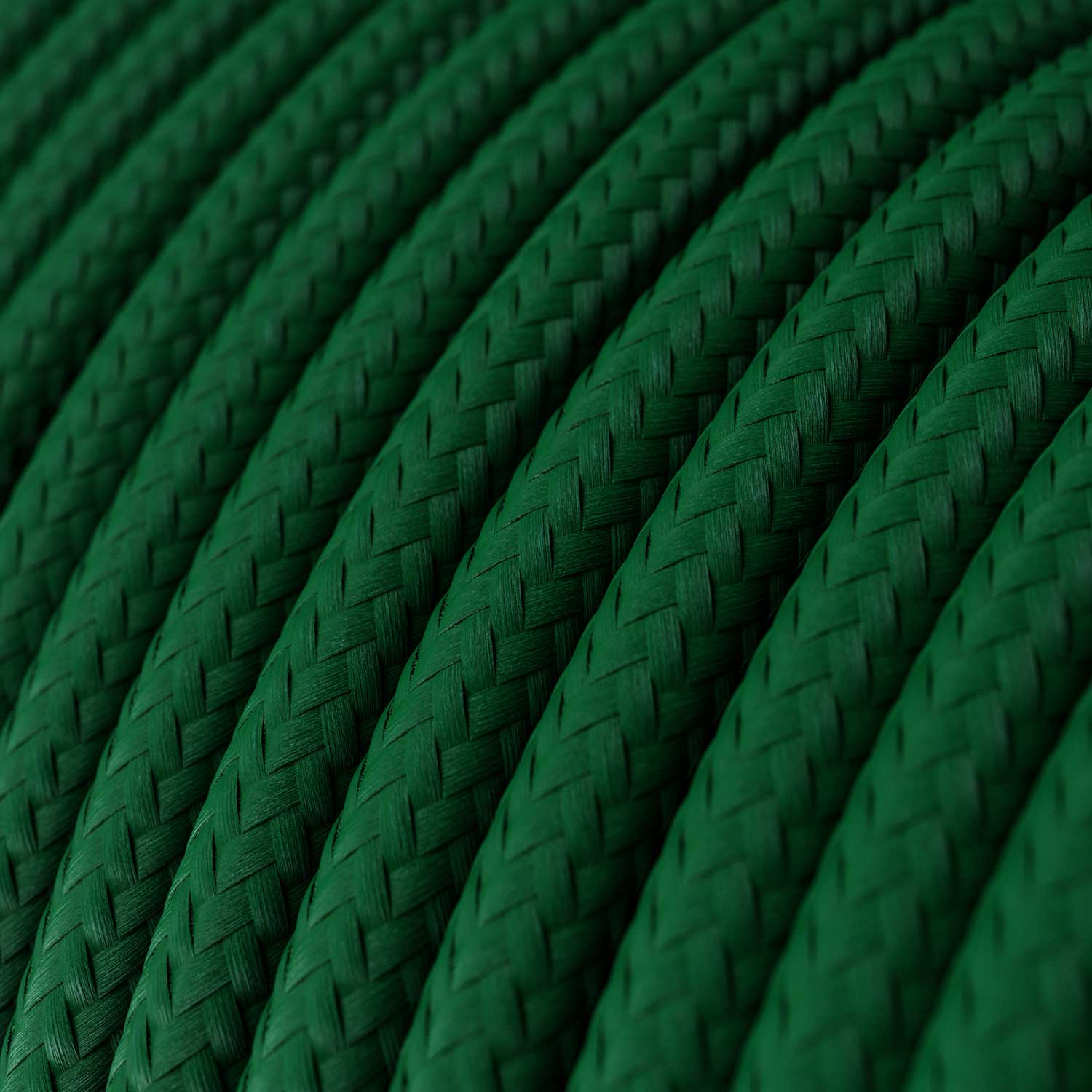 Cloth Covered Wire - Emerald Green Rayon RM21 - UL Listed - Image 2