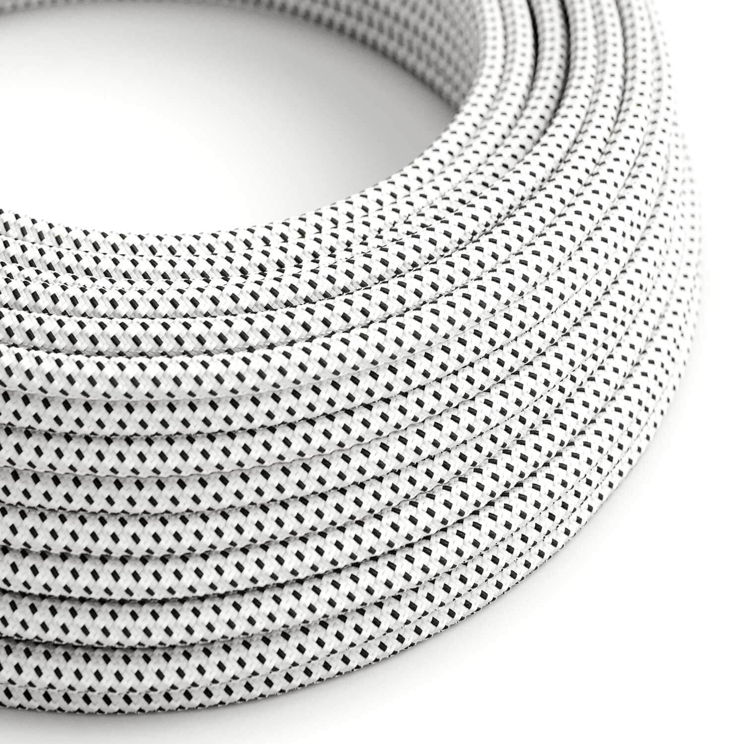 Electric cable in Stracciatella 3D fabric - RT14