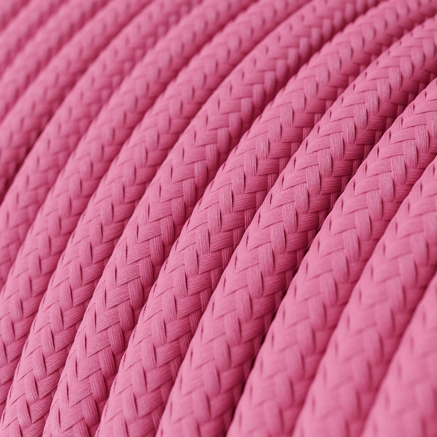 Cloth Covered Wire - Fuchsia Rayon RM08 - UL Listed - Image 2
