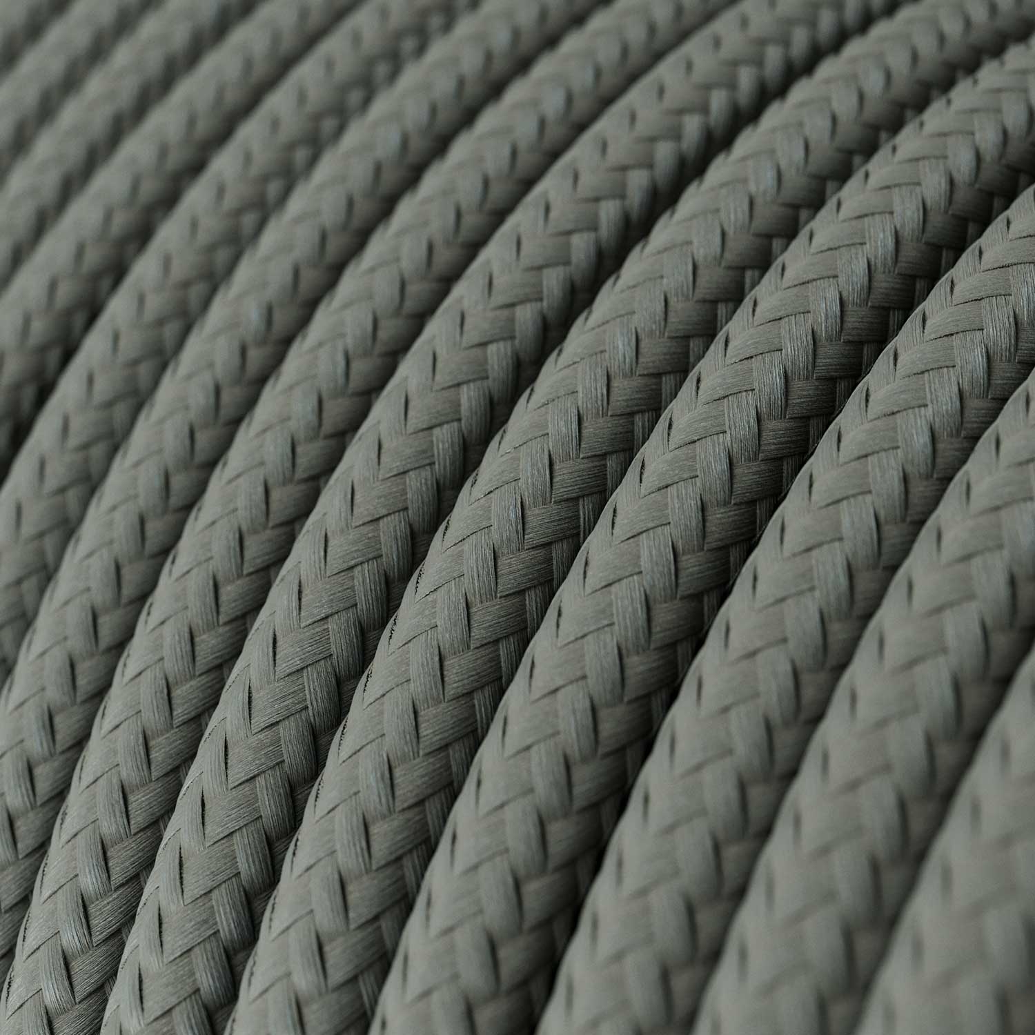 Cloth Covered Wire - Gray Rayon RM03 - UL Listed - Image 2