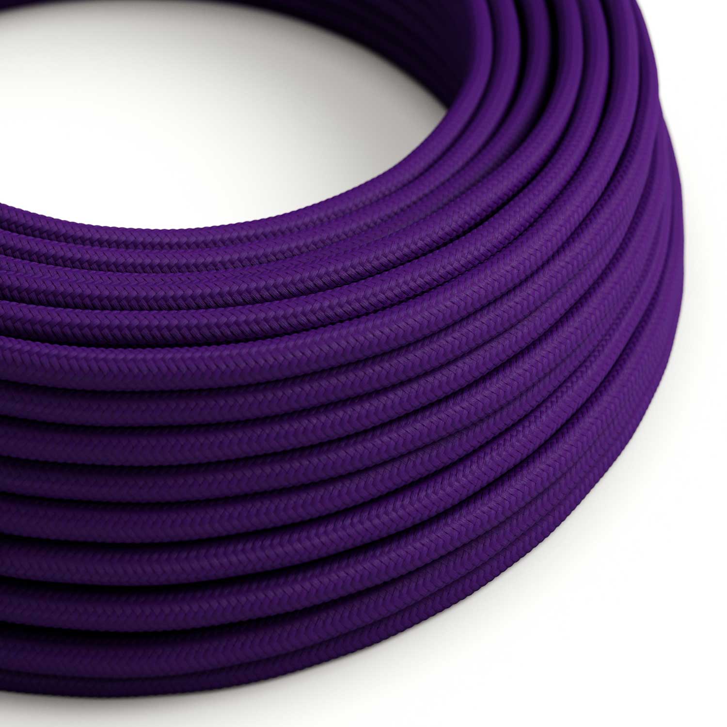 Cloth Covered Wire – Violet Rayon RM14 – UL Listed