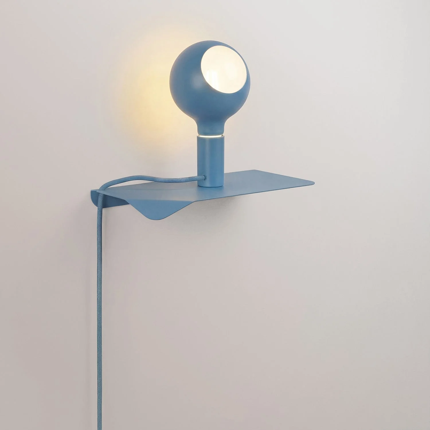 Combo Camo - Lamp with shelf - Blue