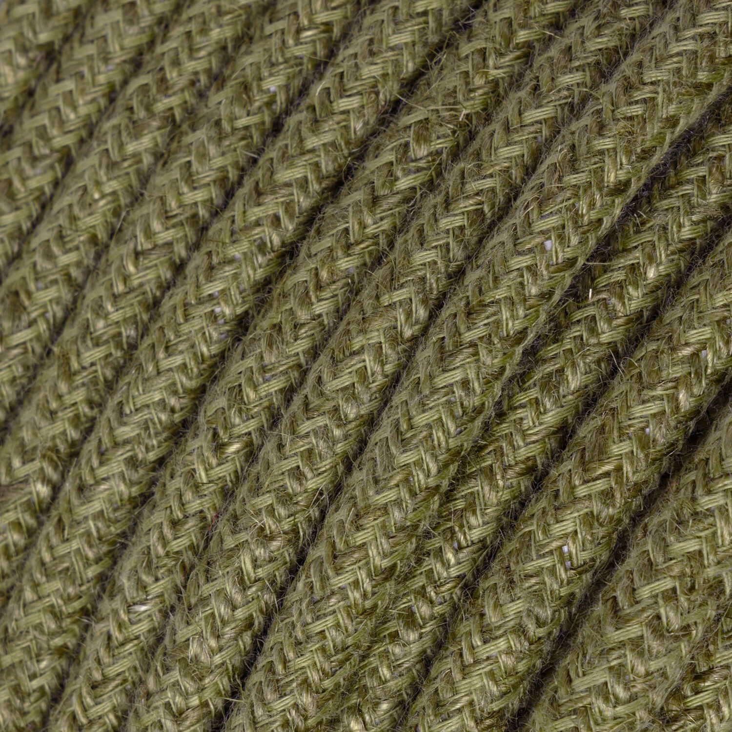 Brown Bark jute electrical cord for lighting - The Original Creative Cables, for DIY lamp projects - RN26 - Image 2
