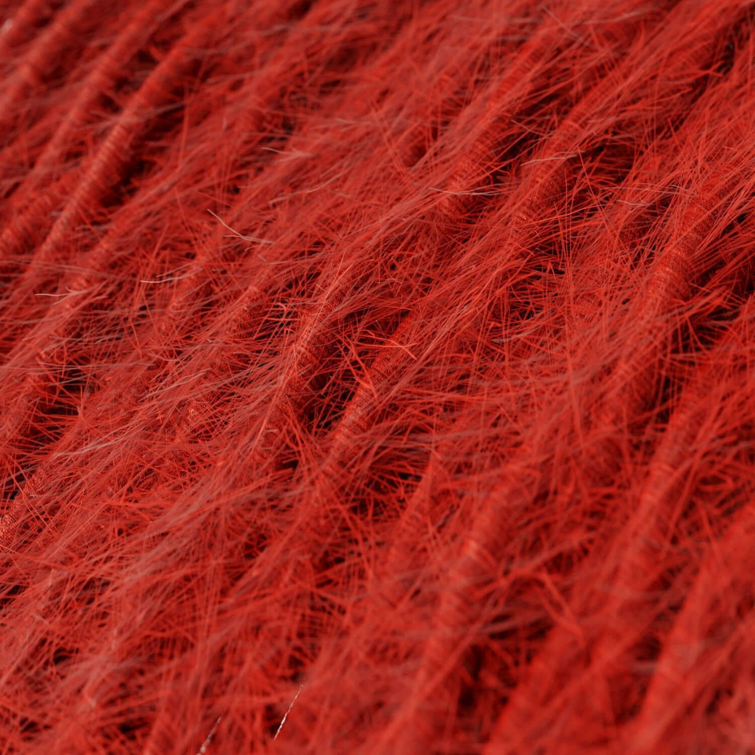 Red Fire Marlene textile electric cable - The Original Creative Cables, for your designer lamps - TP09 - Image 2