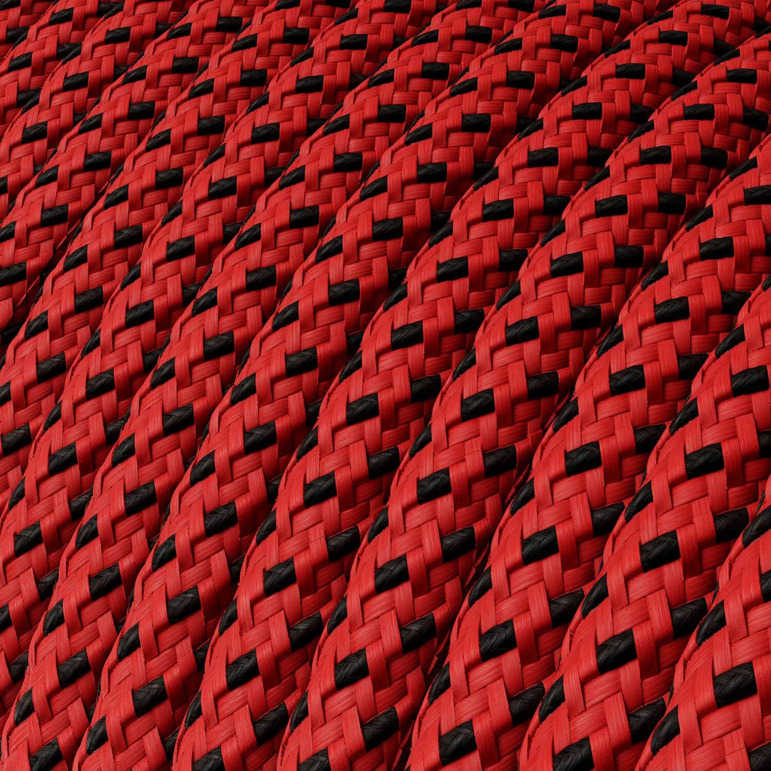 Red Devil 3D glossy fabric lighting cable - RT94 - Image 2