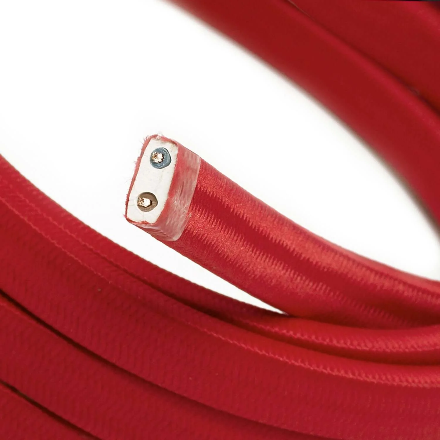 UV resistant Red CM09 fabric cable for string light - Image 2