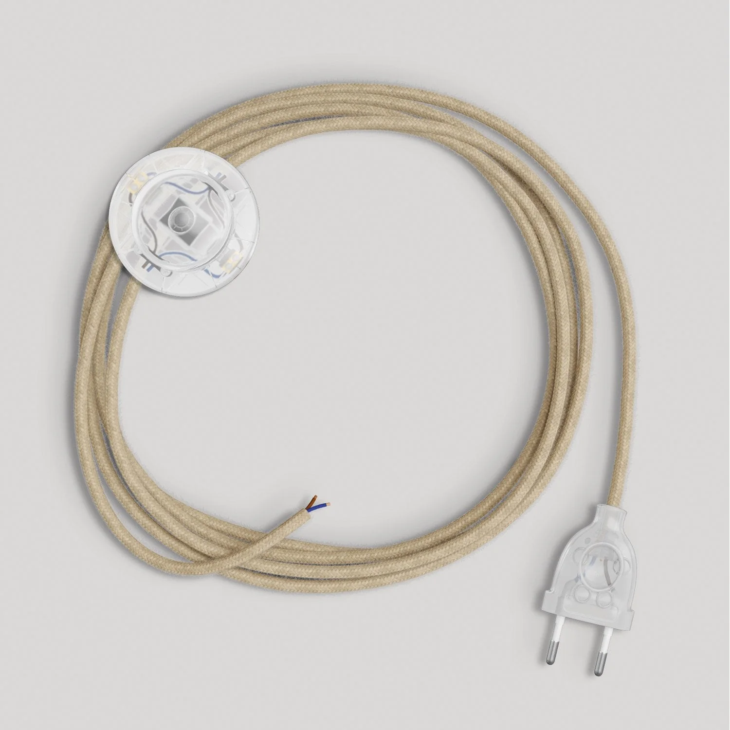 Wiring for lamp with 3 m natural jute cable - Image 5