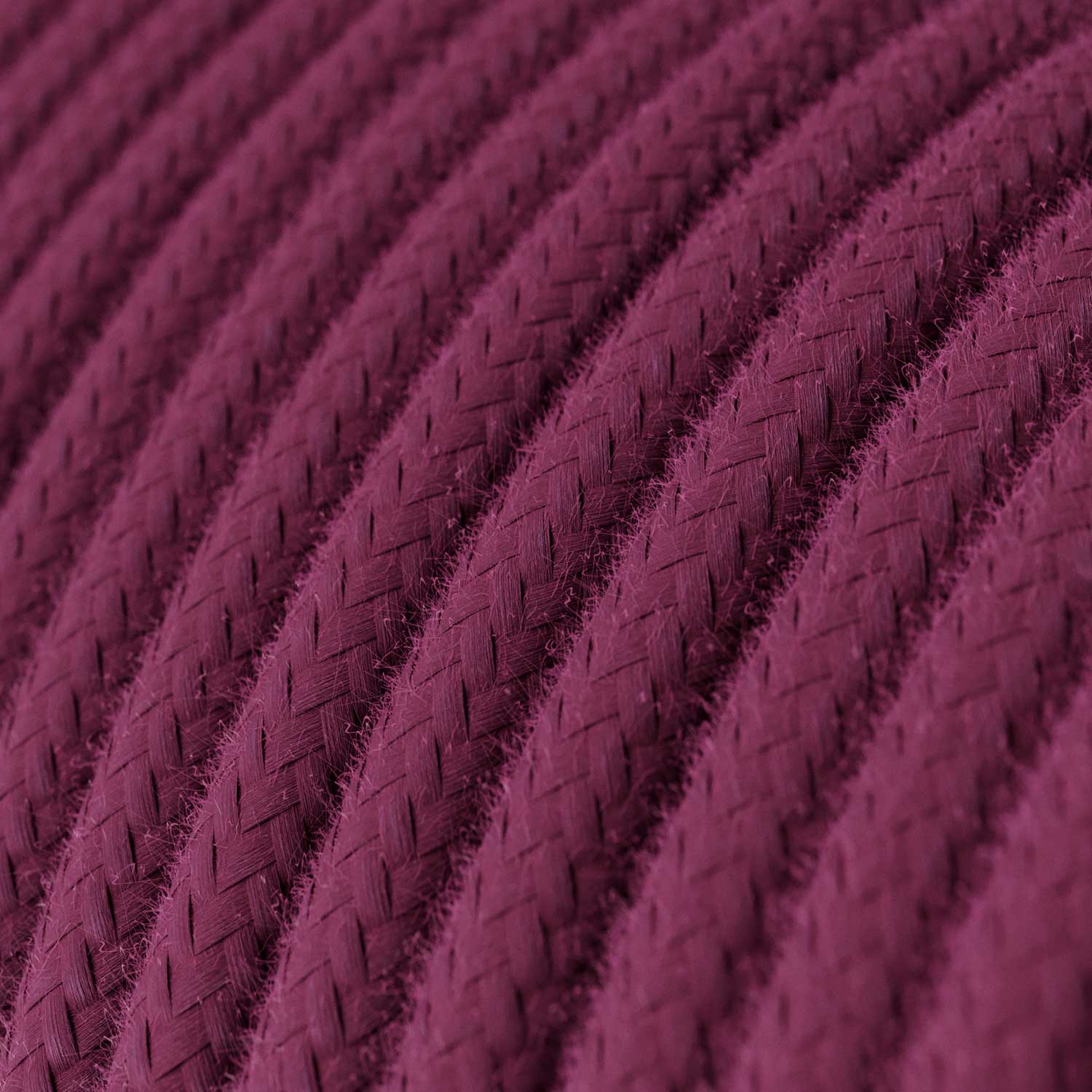 Cotton cable in Wine Red - The Original Creative Cables, designed to enhance your chandeliers - RC32 - Image 2