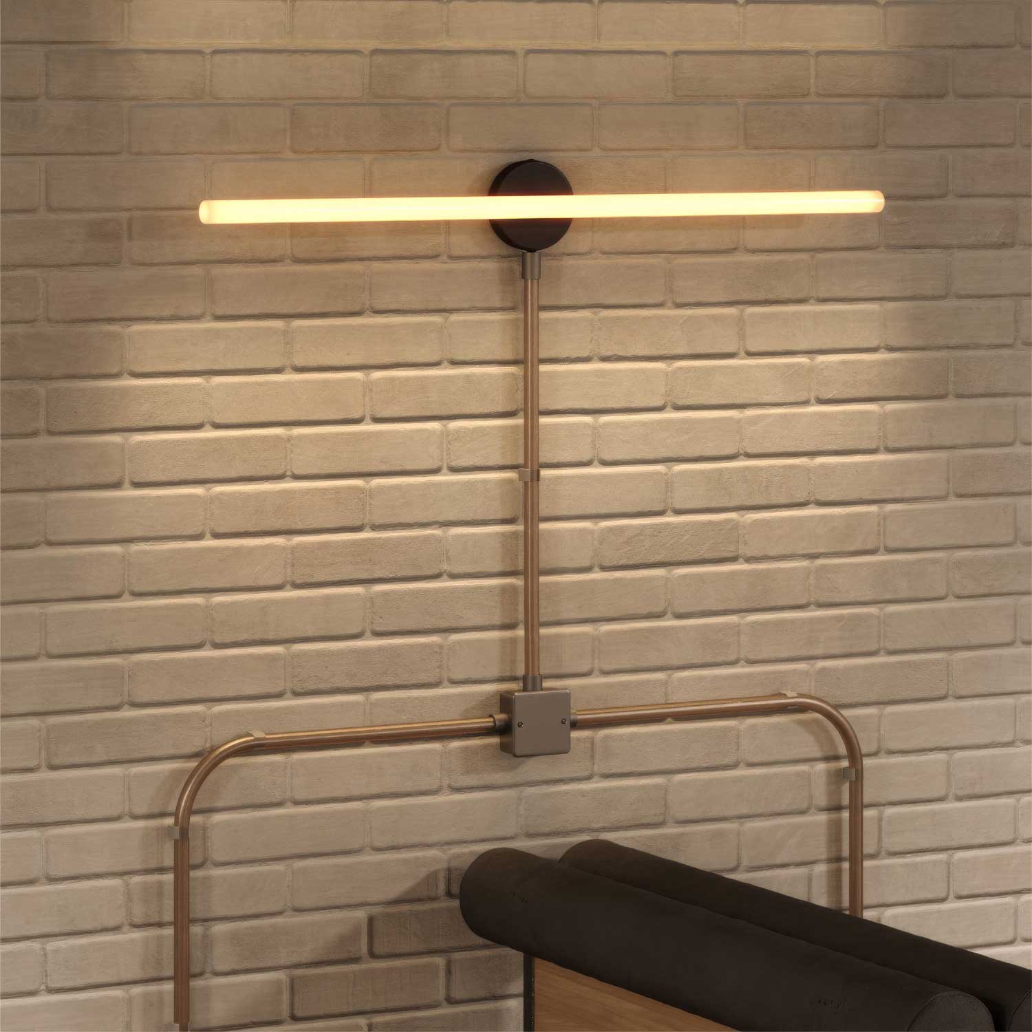 Creative-Tube, 20 mm diameter, covered in RM27 Powder Silk Effect fabric, flexible conduit - Image 3