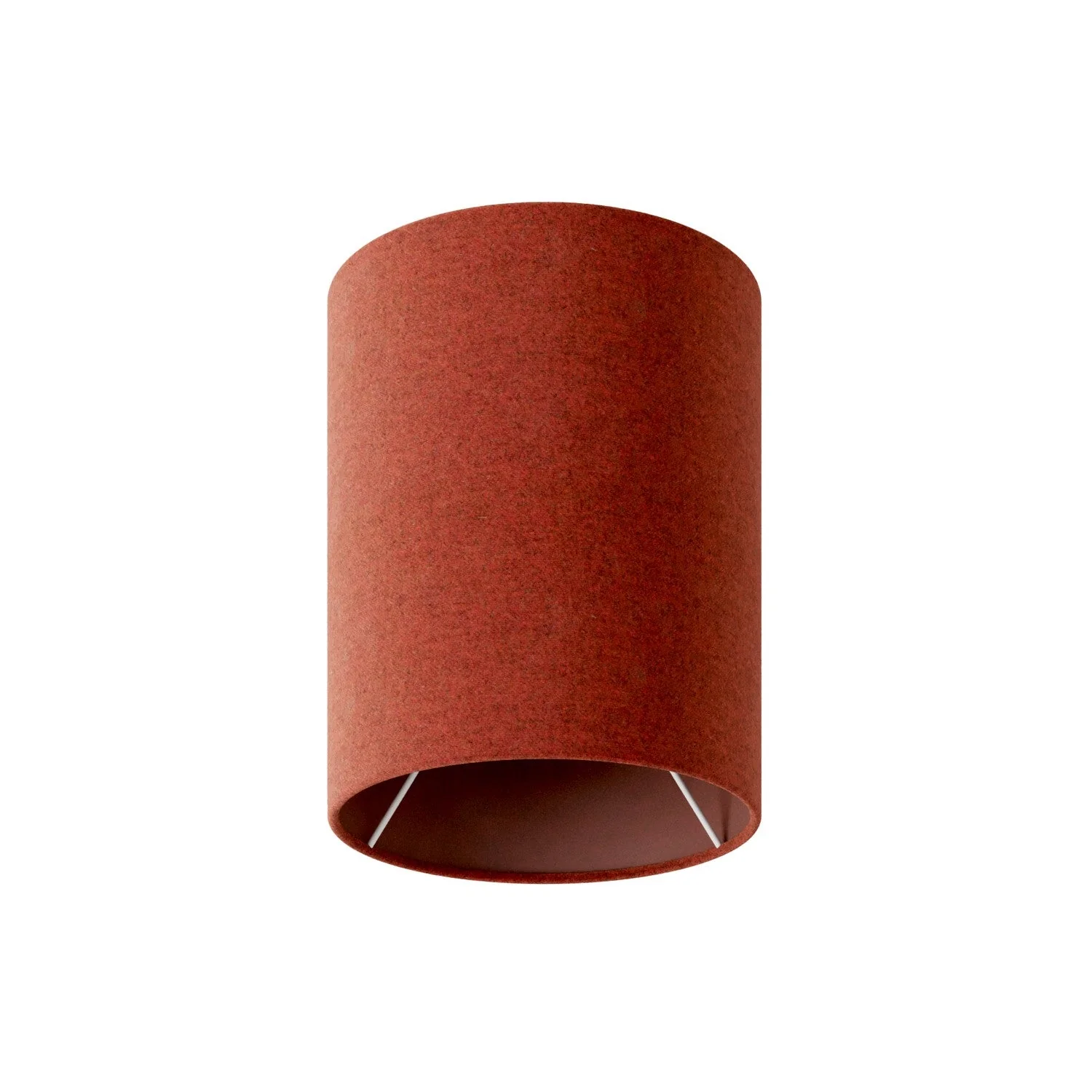 Cylindrical Lampshade S in fabric with E27 fitting - Made in Italy - Lobster Wool