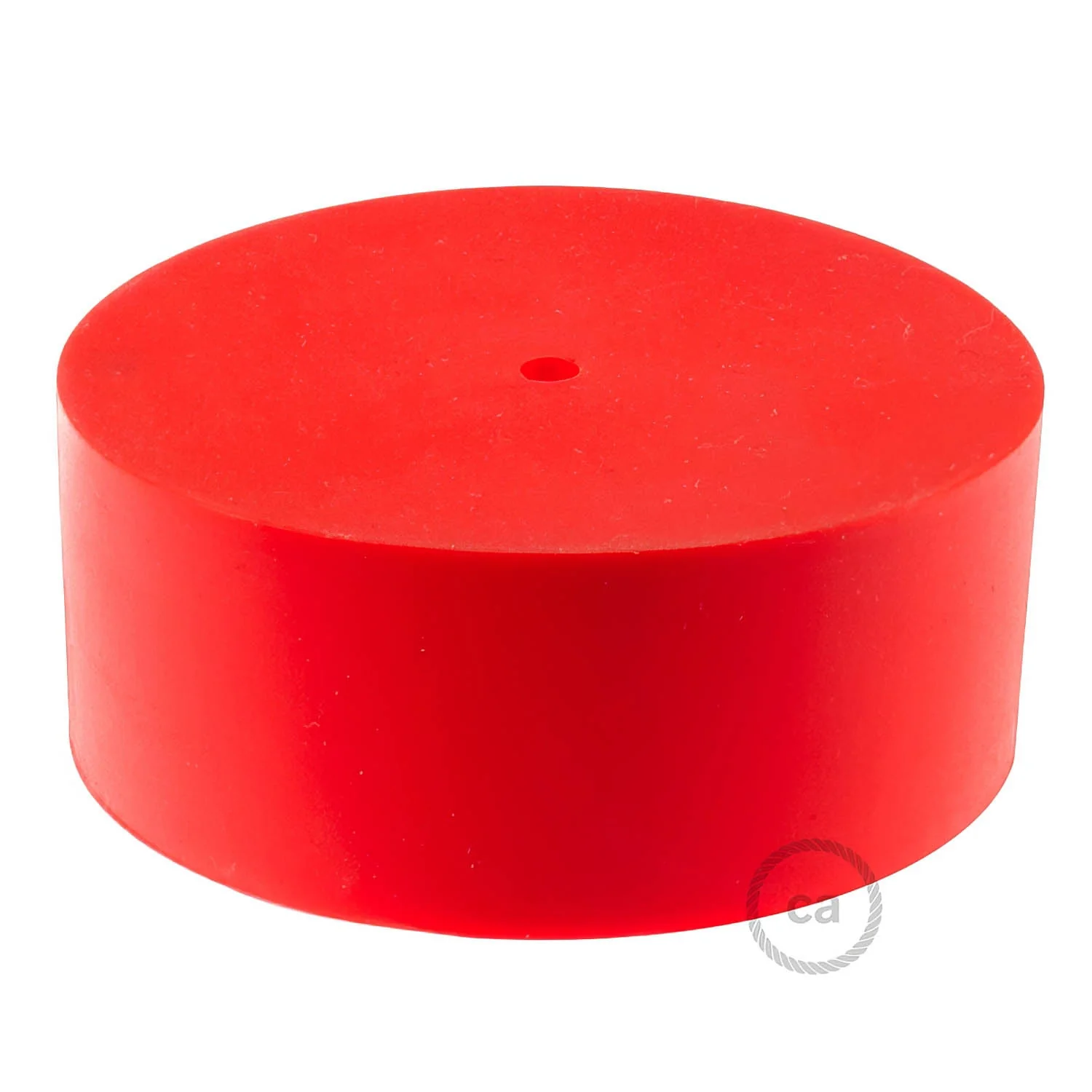 Cylindrical silicone ceiling rose kit - Red - Image 2