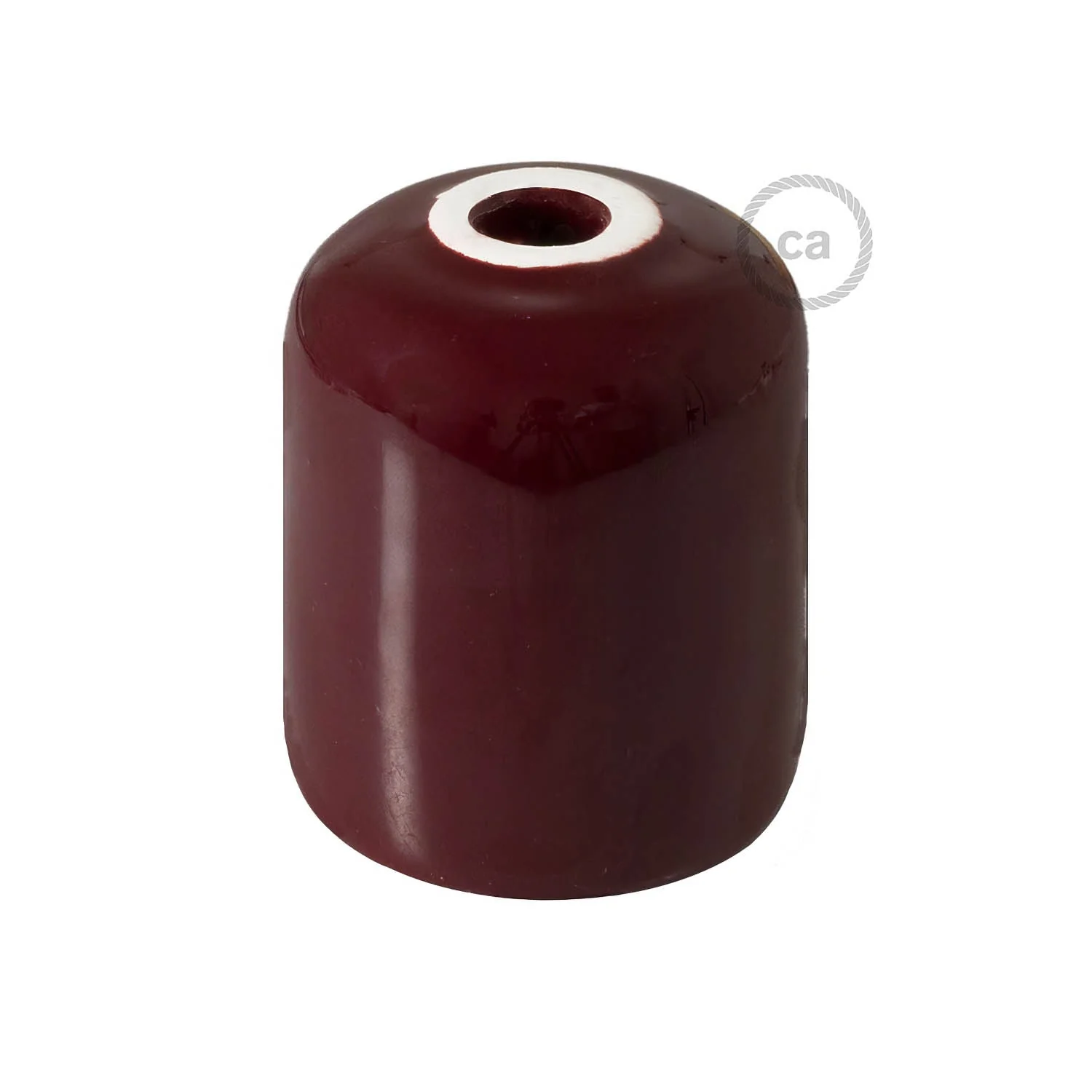 E27 ceramic lamp holder kit - Bordeaux - Image 3