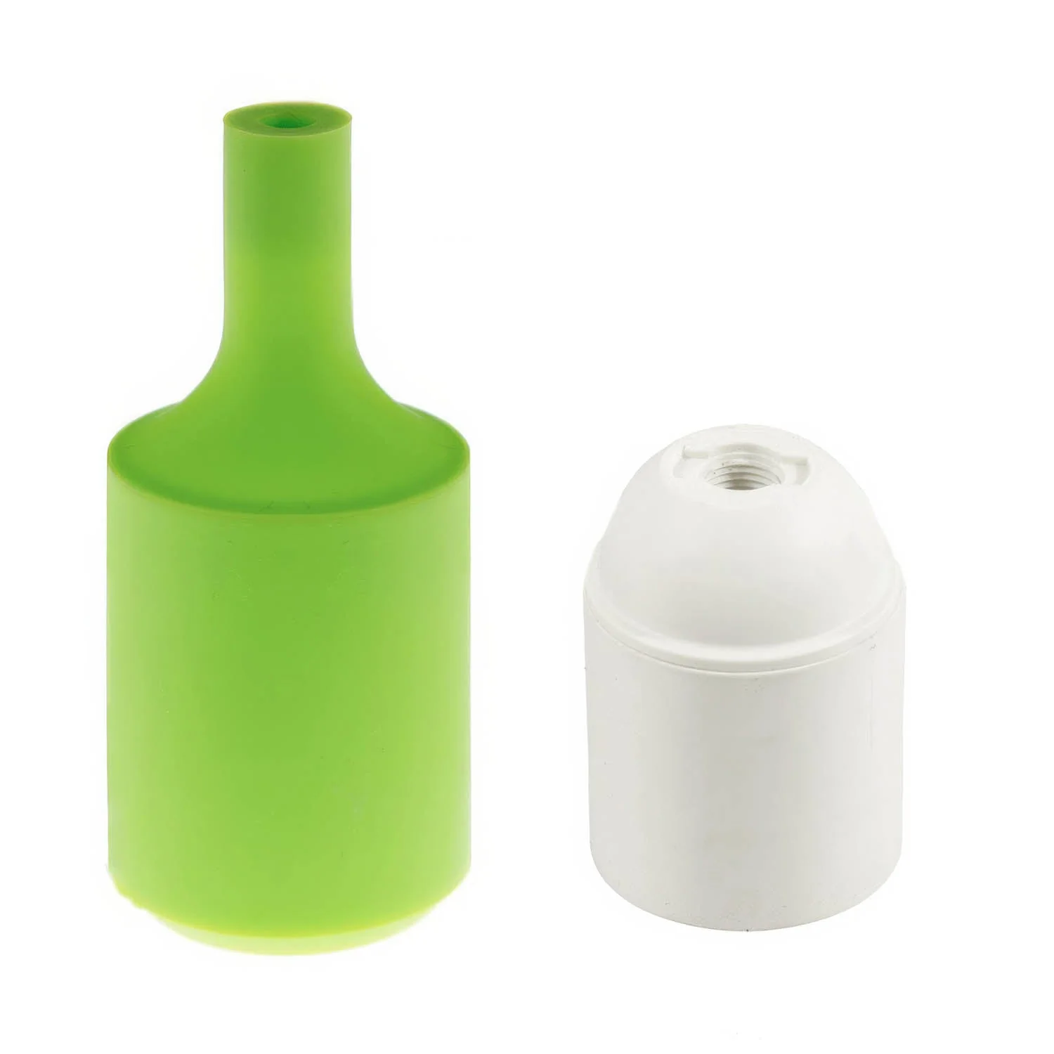 E27 Silicone Lamp Holder Kit - Lime - Image 2