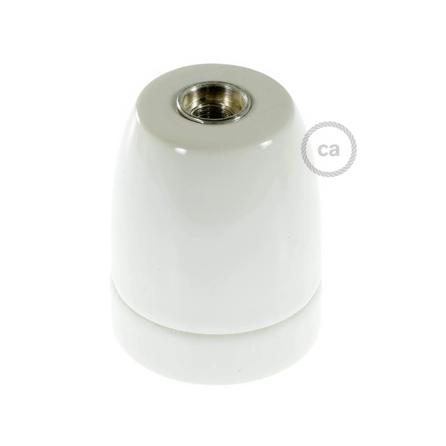E27 porcelain lamp holder kit - White - Image 3