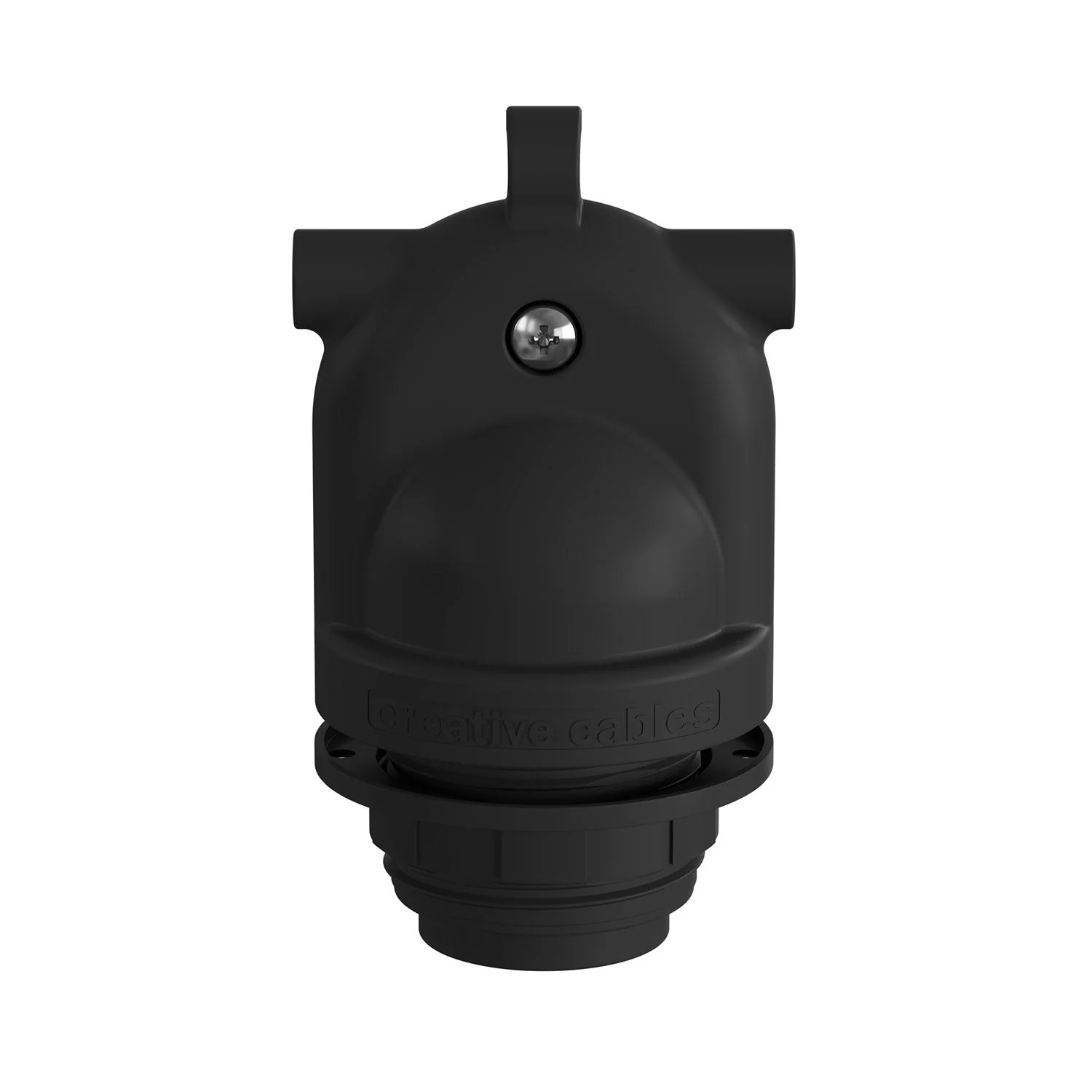 EIVA-2, 2-way E26 socket suitable for wet locations - Black - Image 7