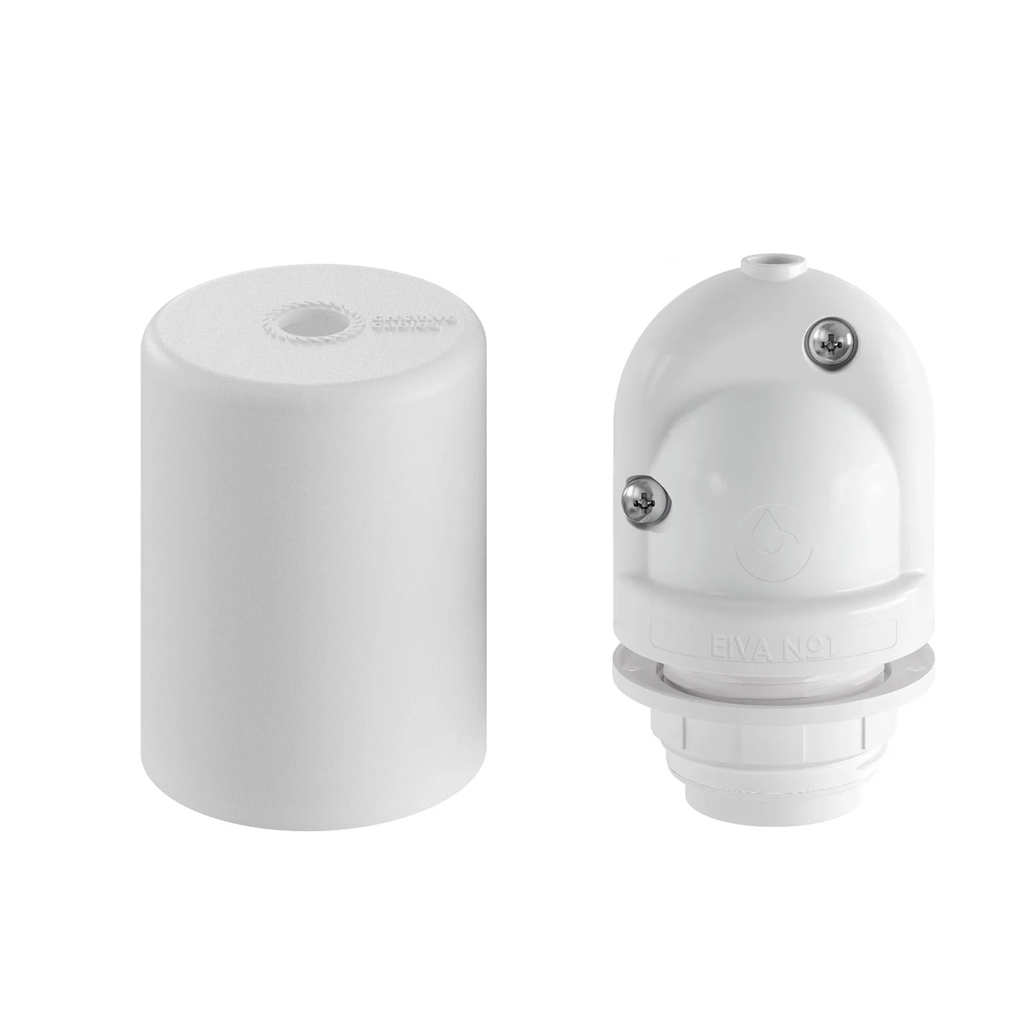 EIVA ELEGANT, E26 silicone socket kit for lampshades - suitable for wet locations - White - Image 5