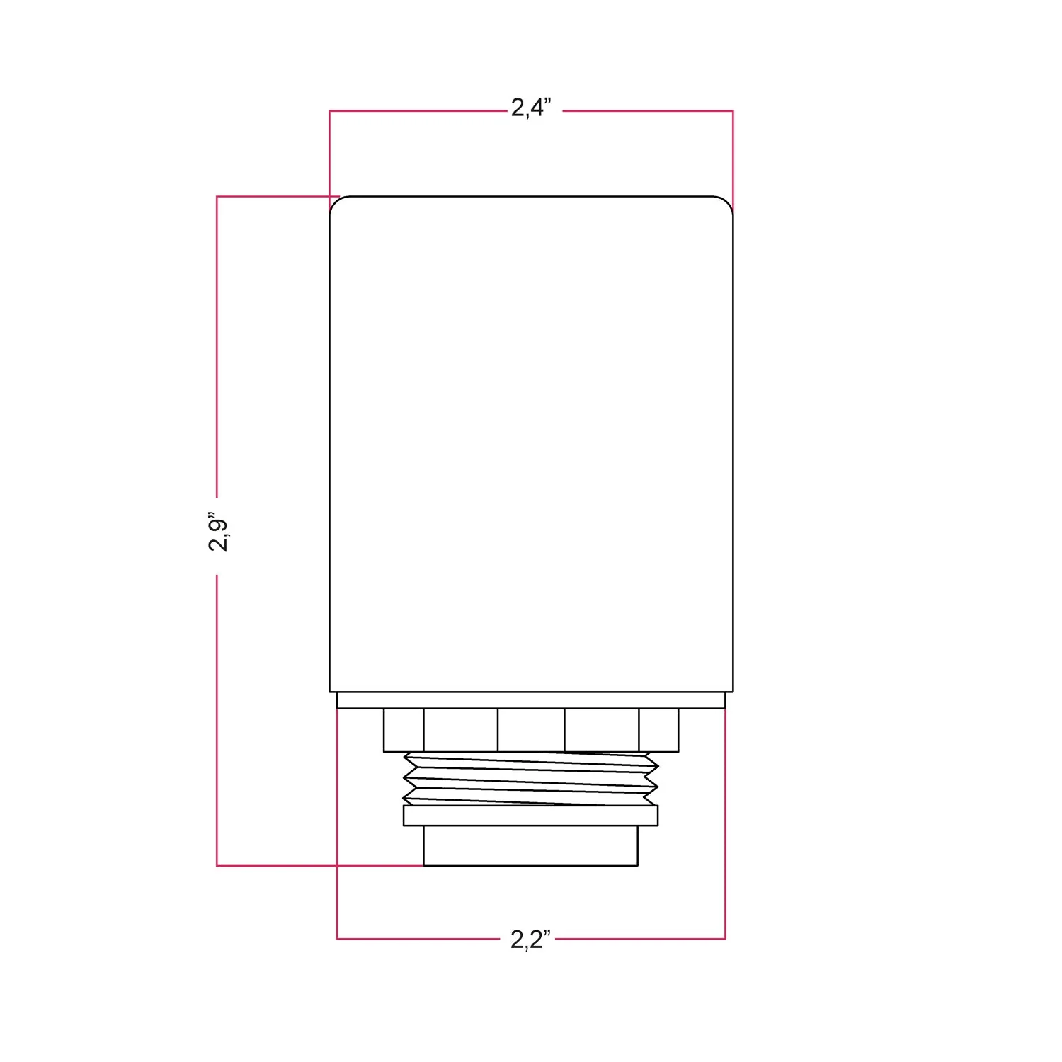 EIVA ELEGANT, E26 silicone socket kit for lampshades - suitable for wet locations - White - Image 6