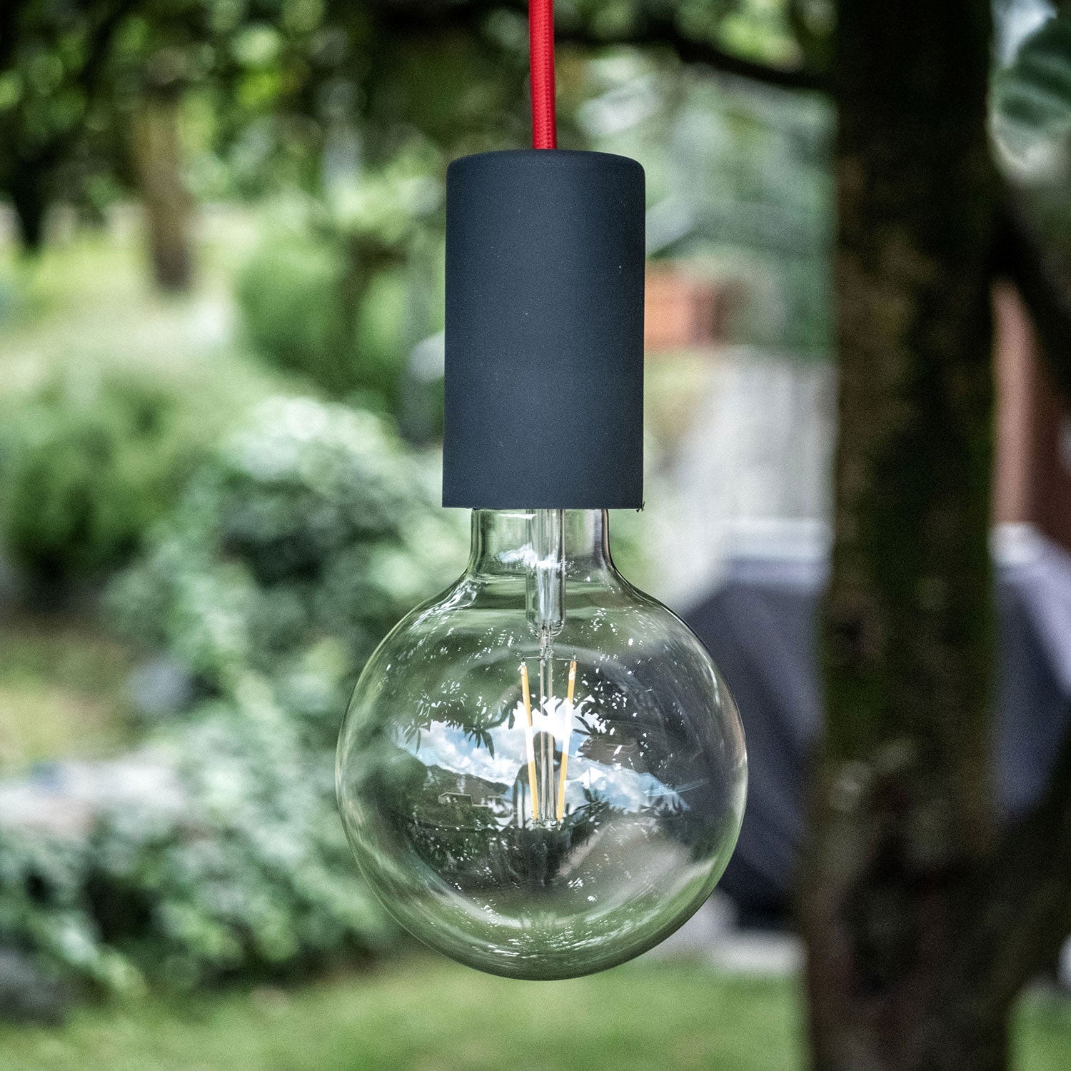 EIVA ELEGANT, outdoor E27 IP65 silicone lamp holder kit for Modulair system - Petrol - Image 4