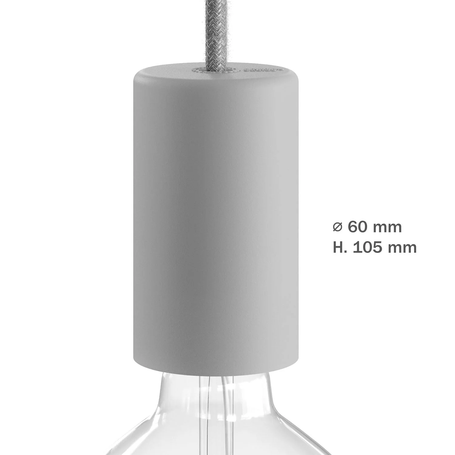 EIVA ELEGANT, outdoor E27 IP65 silicone lamp holder kit for Modulair system - Petrol - Image 8