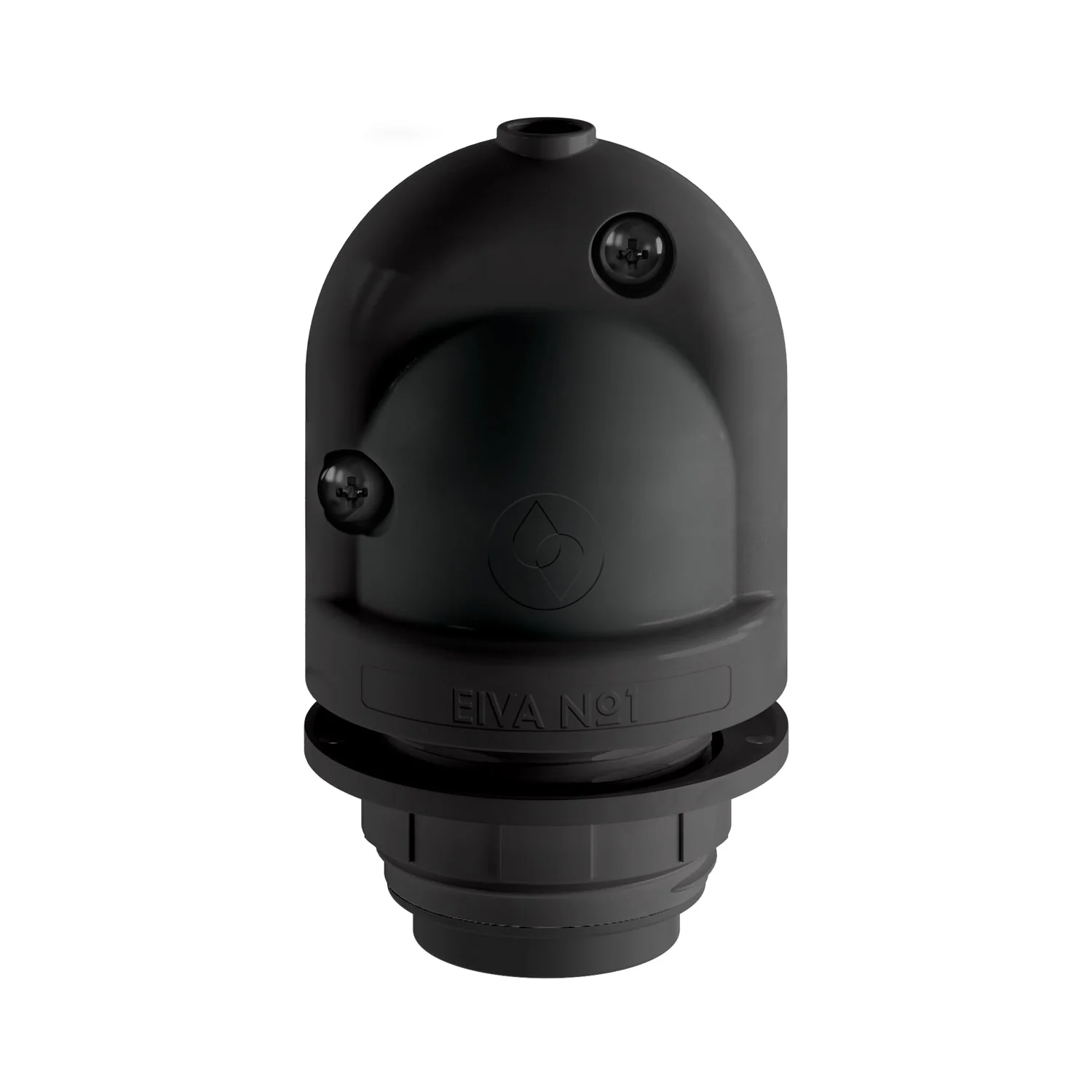 EIVA, the E26 socket suitable for wet locations - Black - Image 6