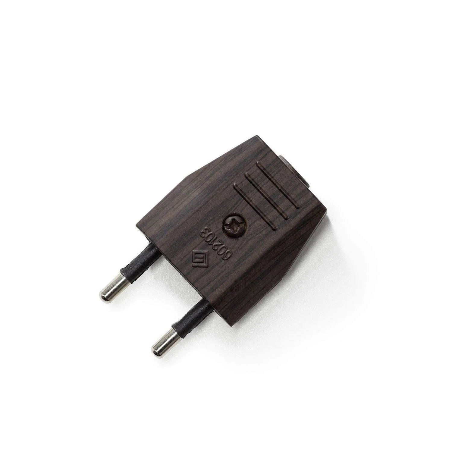 Creative Plug European plug 2-pole 10A - Wengé effect