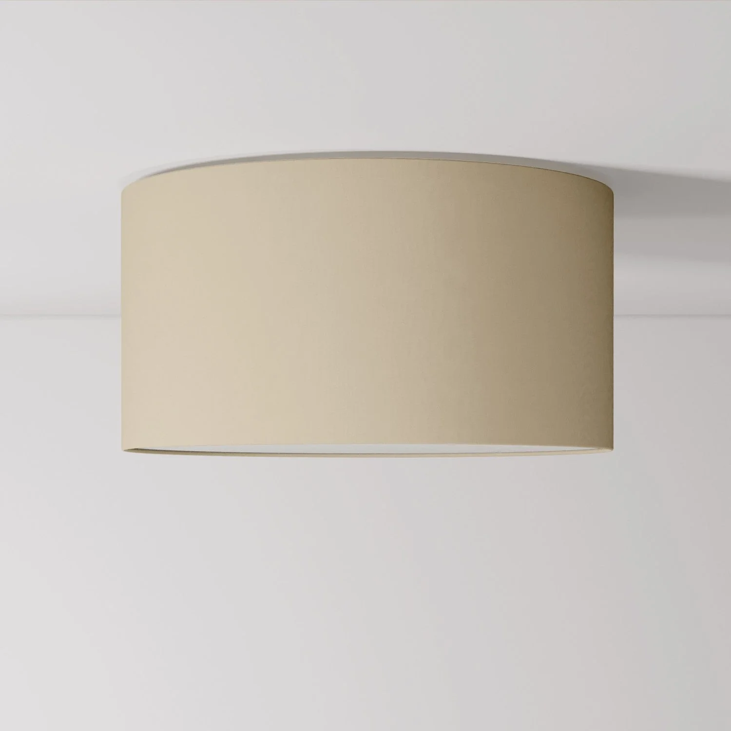 Medium Arenal taupe fabric ceiling light - Made in Italy