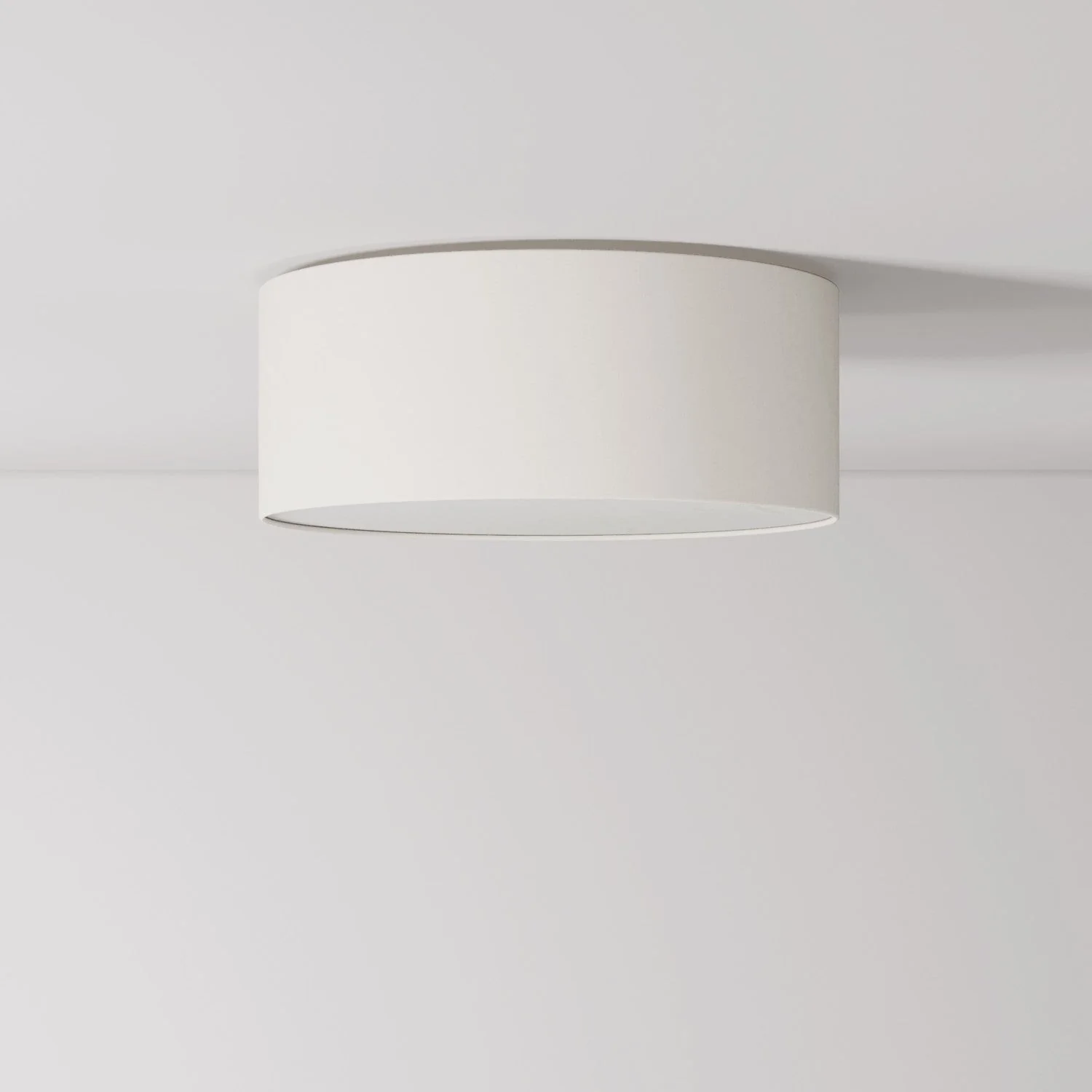 Small Arenal sand fabric ceiling light - Made in Italy