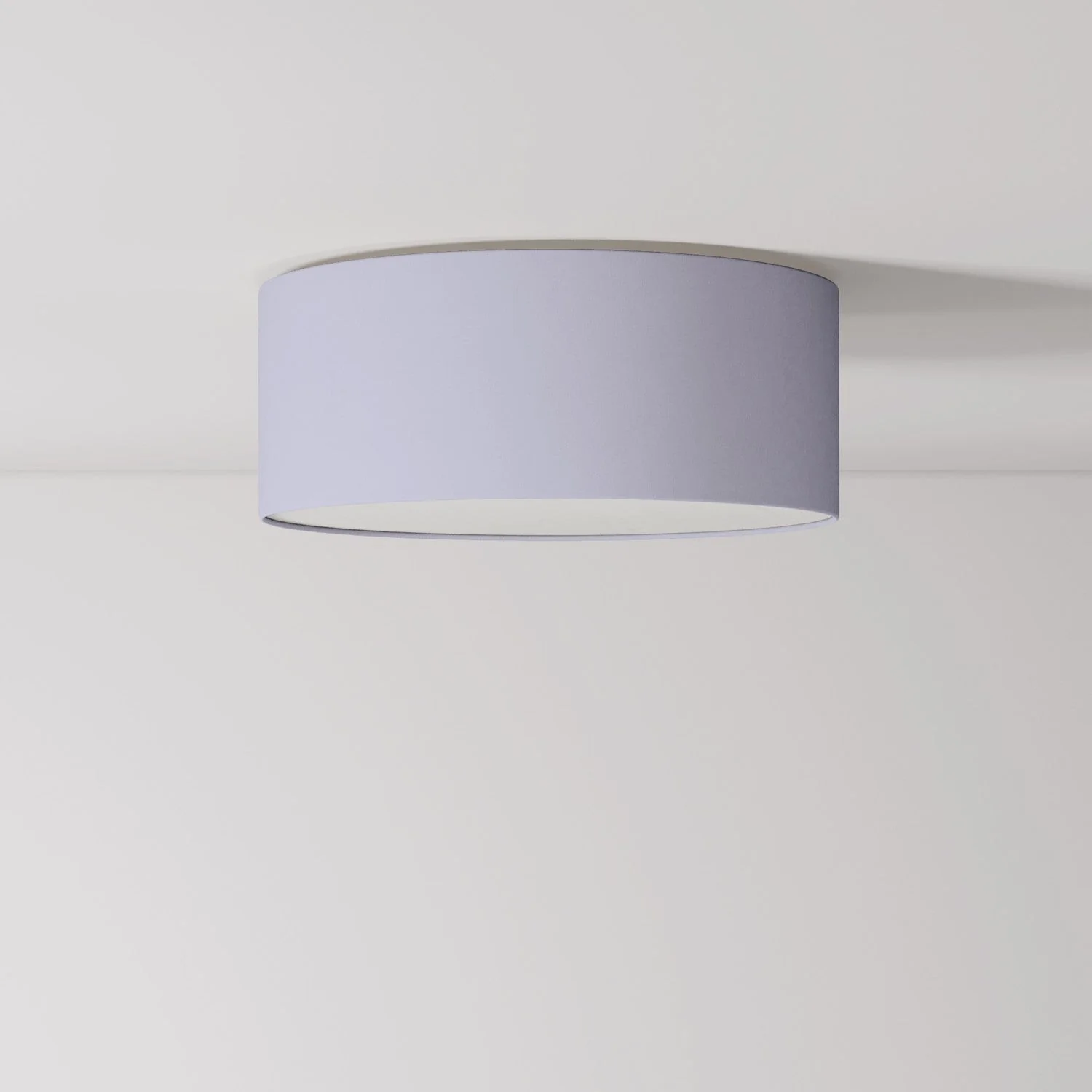 Small fabric ceiling light - Made in Italy - Lilac Teletta