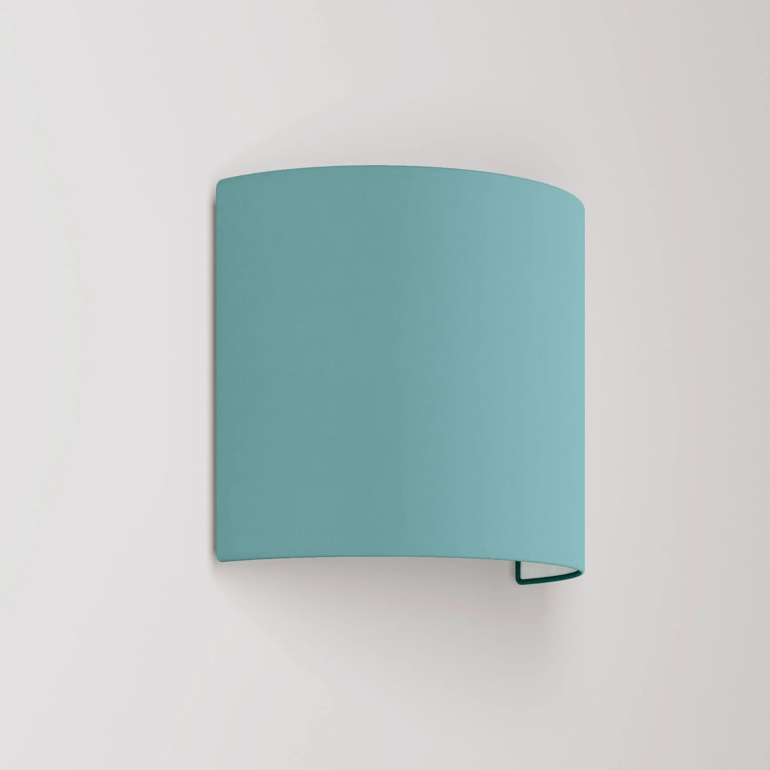 Ventola Wall Sconce with fabric lampshade - Made in Italy - Dubbio Green Fabric
