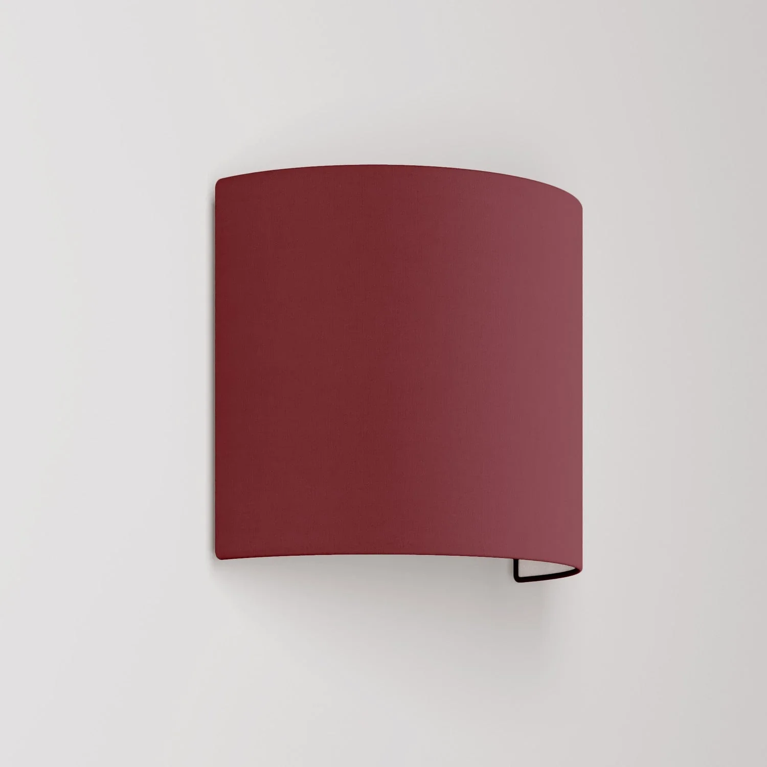 Ventola Wall Light with fabric lampshade - Made in Italy - Arenal Bordeaux