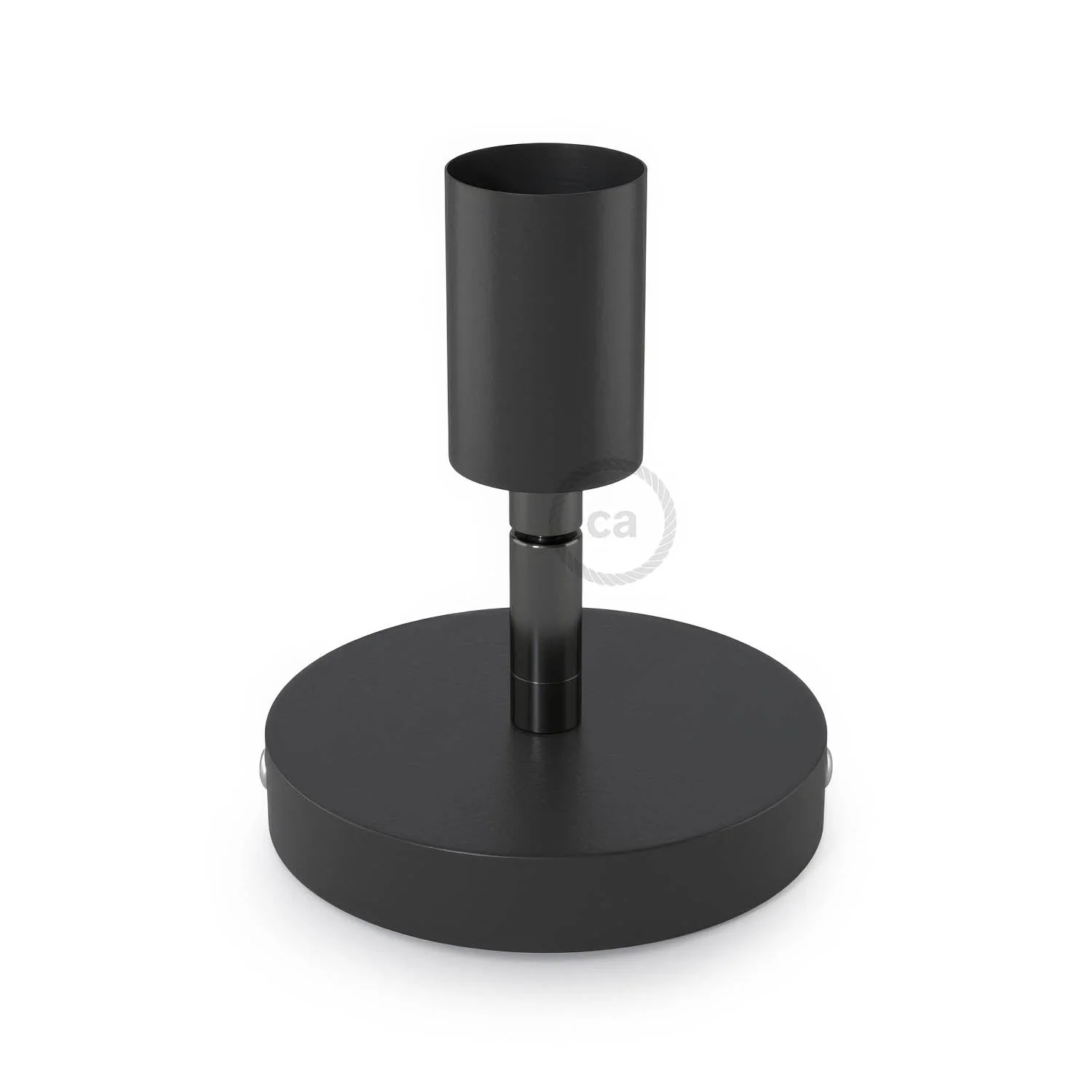 Fermaluce Metal 90°, adjustable light point for wall or ceiling – Black - Image 3