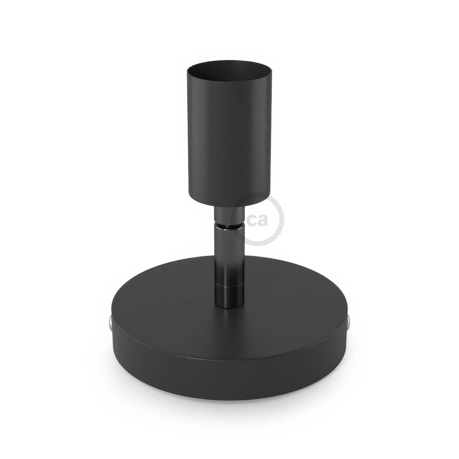 Fermaluce Metal 90°, the adjustable flush wall light - Black - Image 3